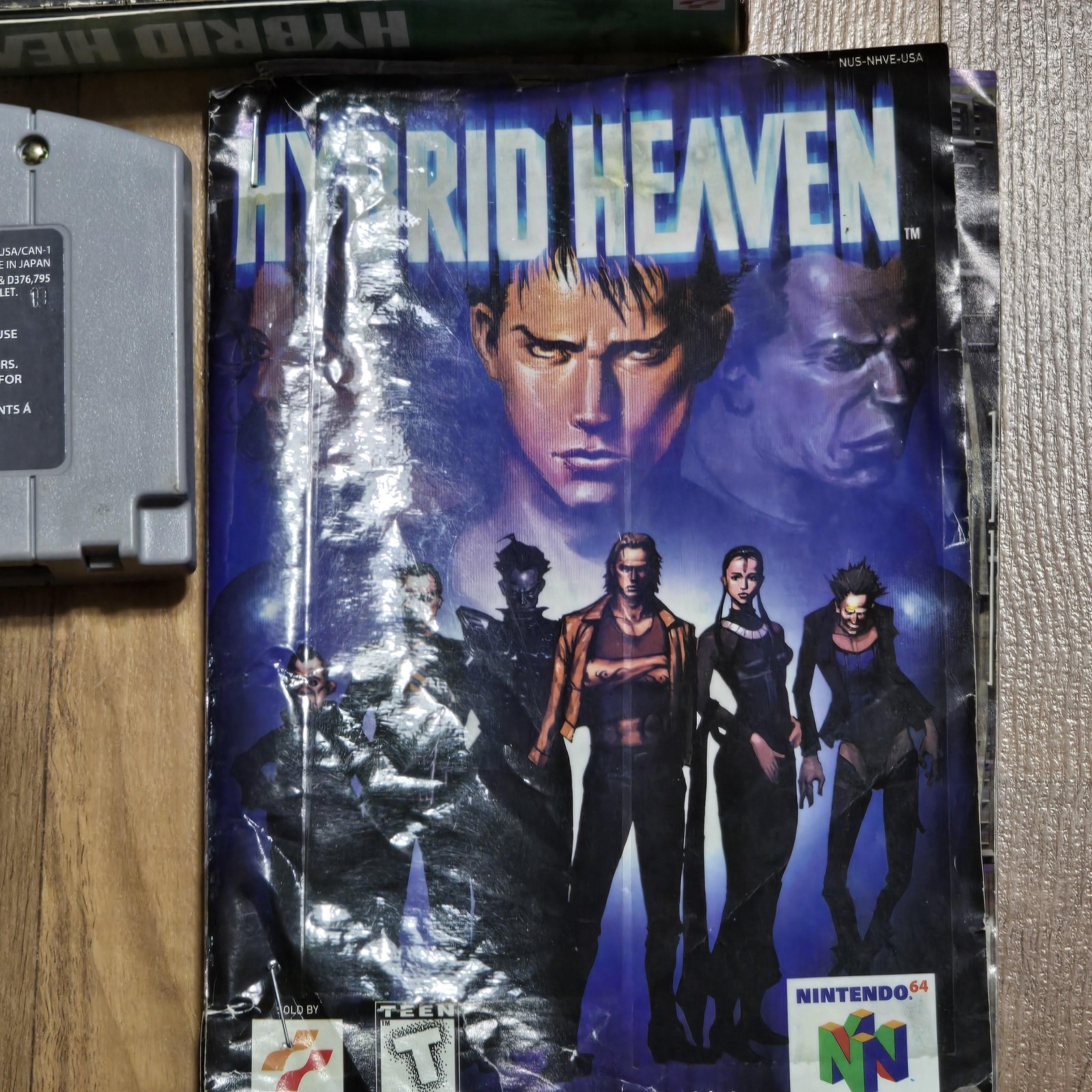 Hybrid Heaven Nintendo 64 N64 Game Complete CIB Box Manual T Konami NTSC 1999
