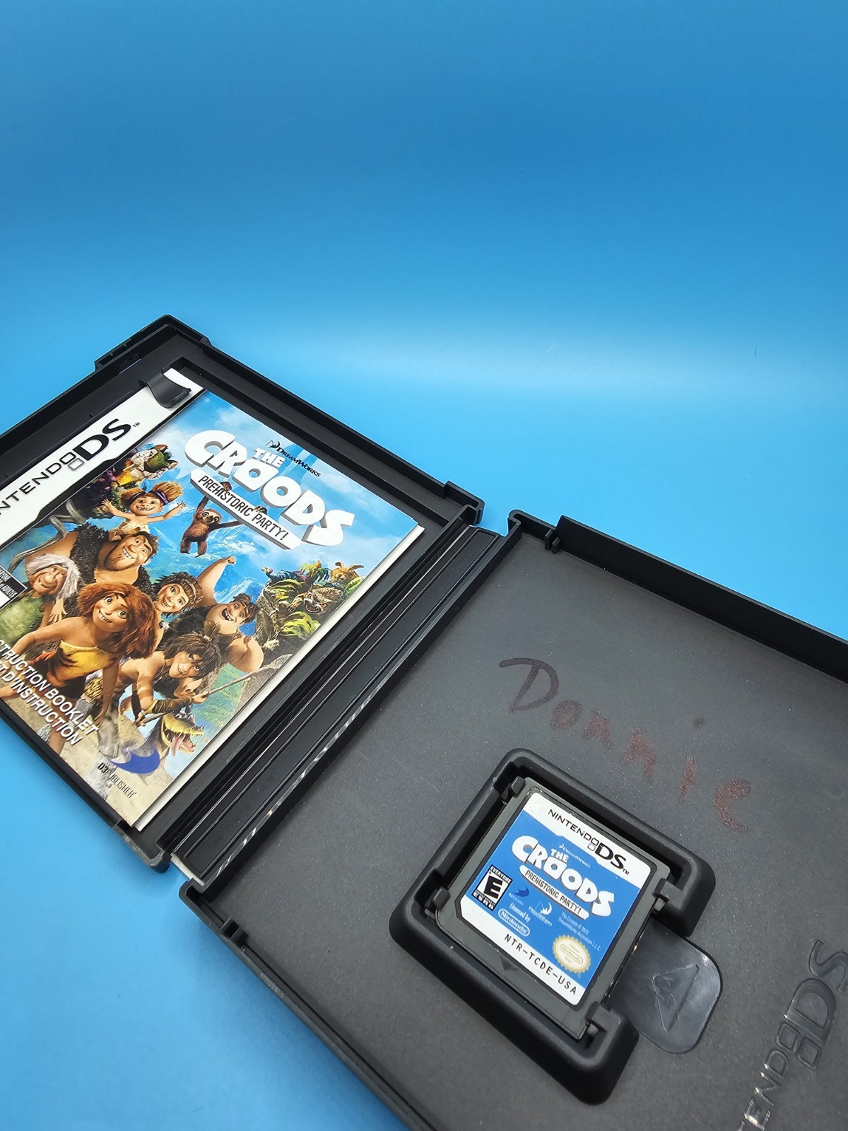 D3Publisher The Croods: Prehistoric Party! Nintendo DS Game Manual E NTSC-U/C