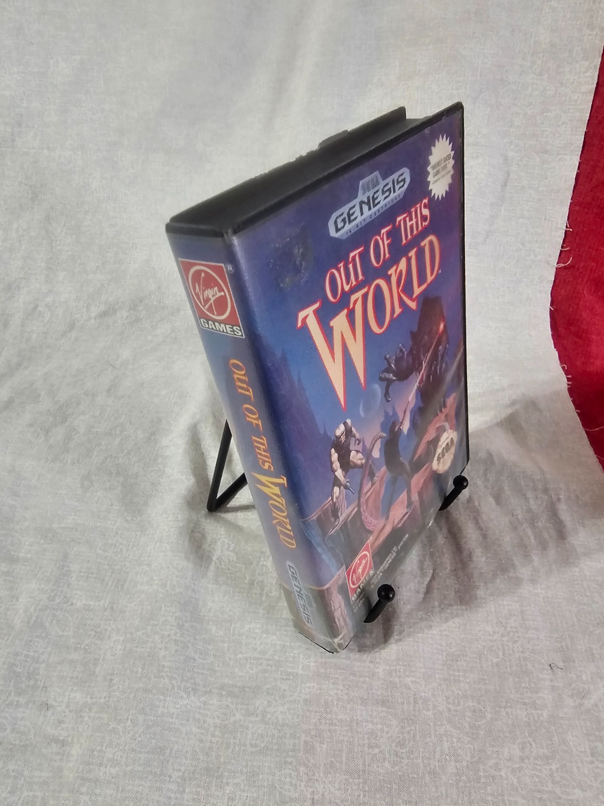 Out of This World (Sega Genesis, 1994) Cartridge T-70106 1 Year Guarantee Tested