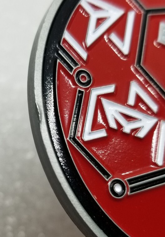 Niantic Labs Ingress 2017 Exo 5 Challenge Coin, Iron On Patch & Pin Lot
