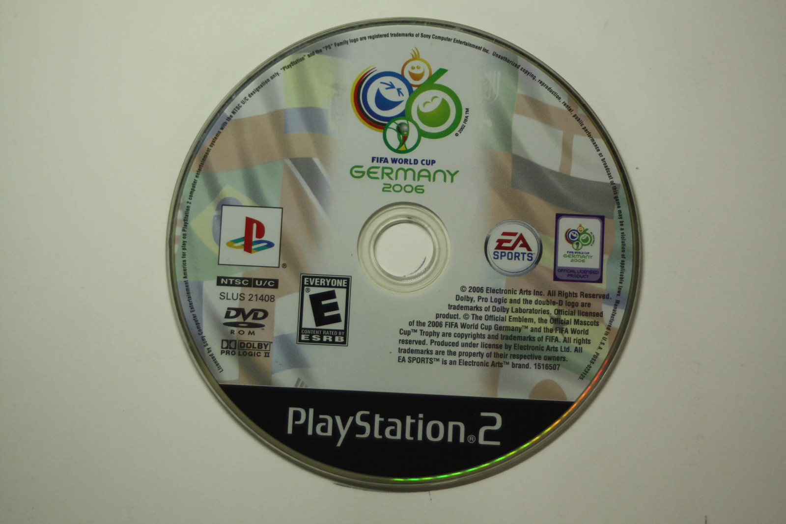 FIFA World Cup Germany 2006-PlayStation 2 (PS2)-Disc Only**SEE PICTURES**-Tested
