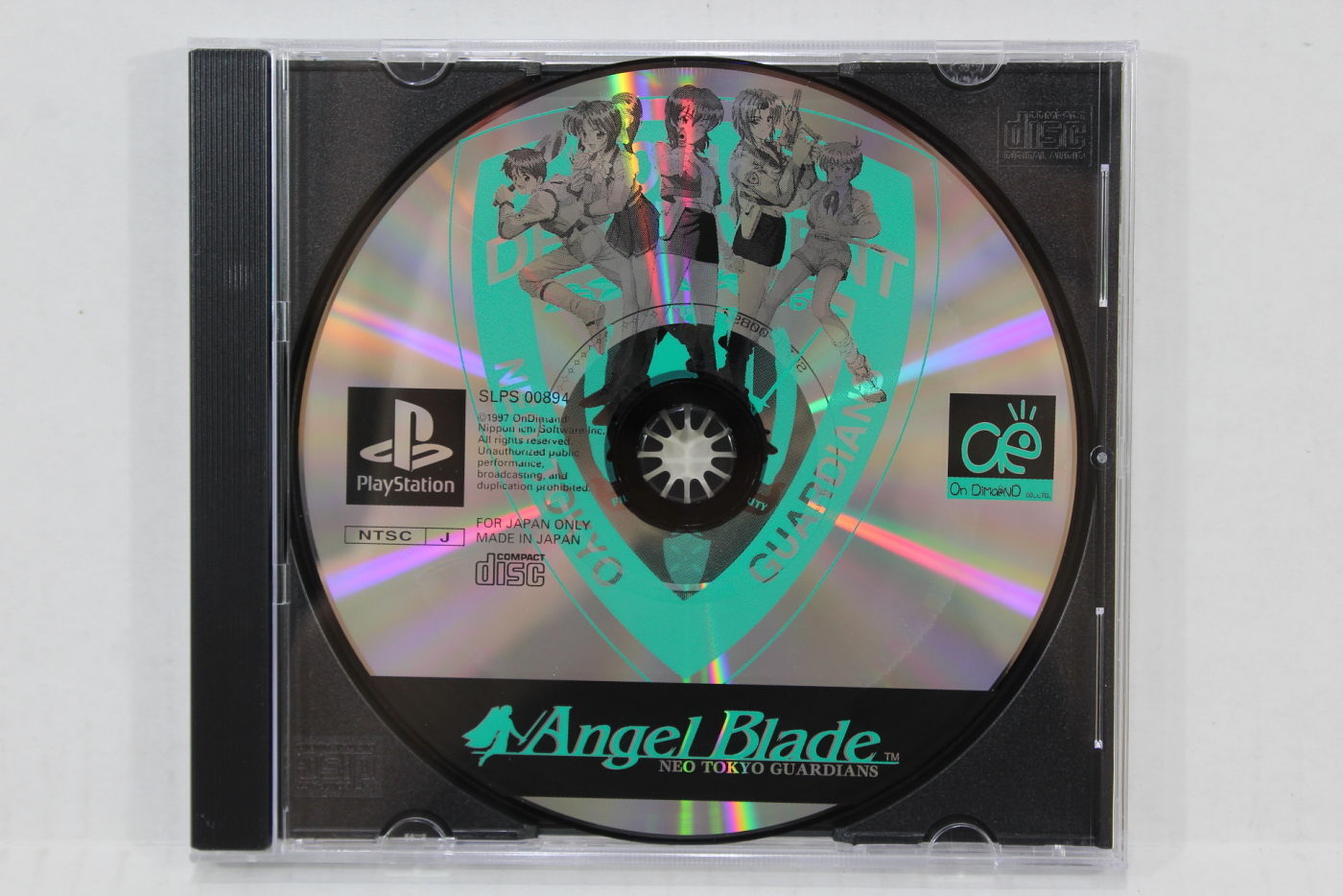 Angel Blade Neo Tokyo Guardians No Manual PS1 PS PlayStation 1 Japan Import