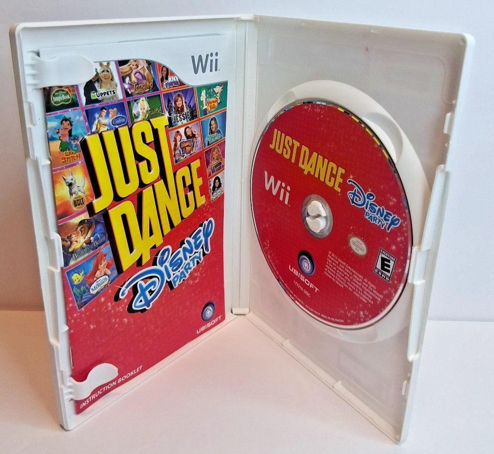 Just Dance 3 & Disney Party Nintendo Wii Complete With Manual CIB-Tested
