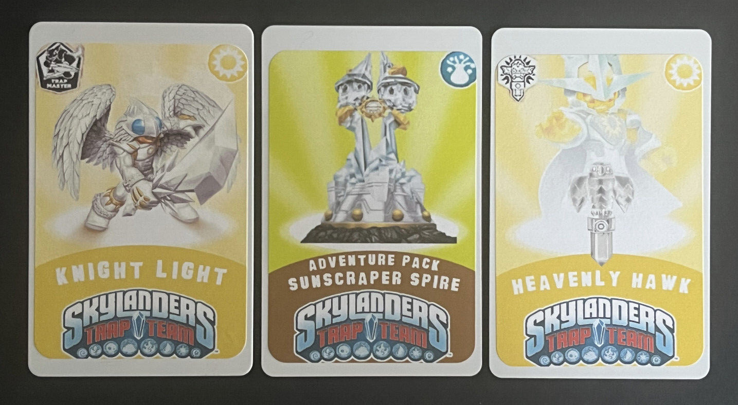 Skylanders NFC Cards Adventure / Level Packs Imaginators Trap Team Spyro’s Swap