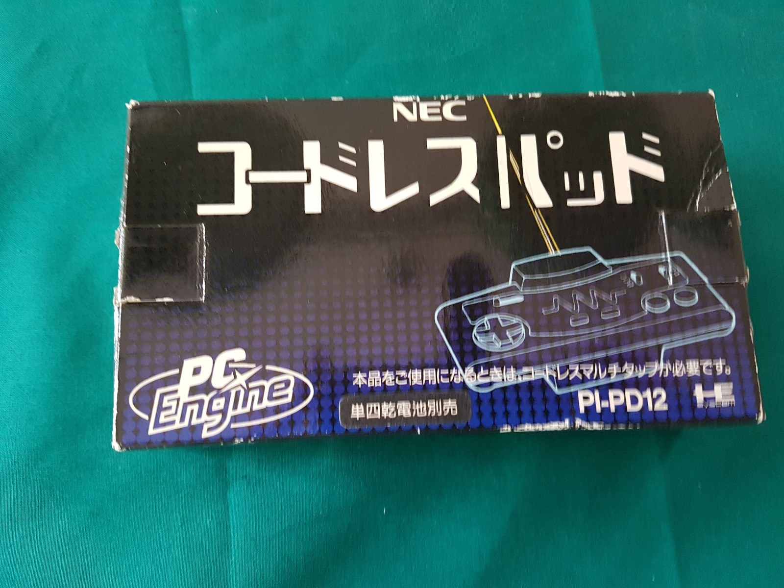 NEC PC-Engine Cordless Pad Controller Wireless PI-PD12 NEW (NEW) R/RX/DUO/CORE