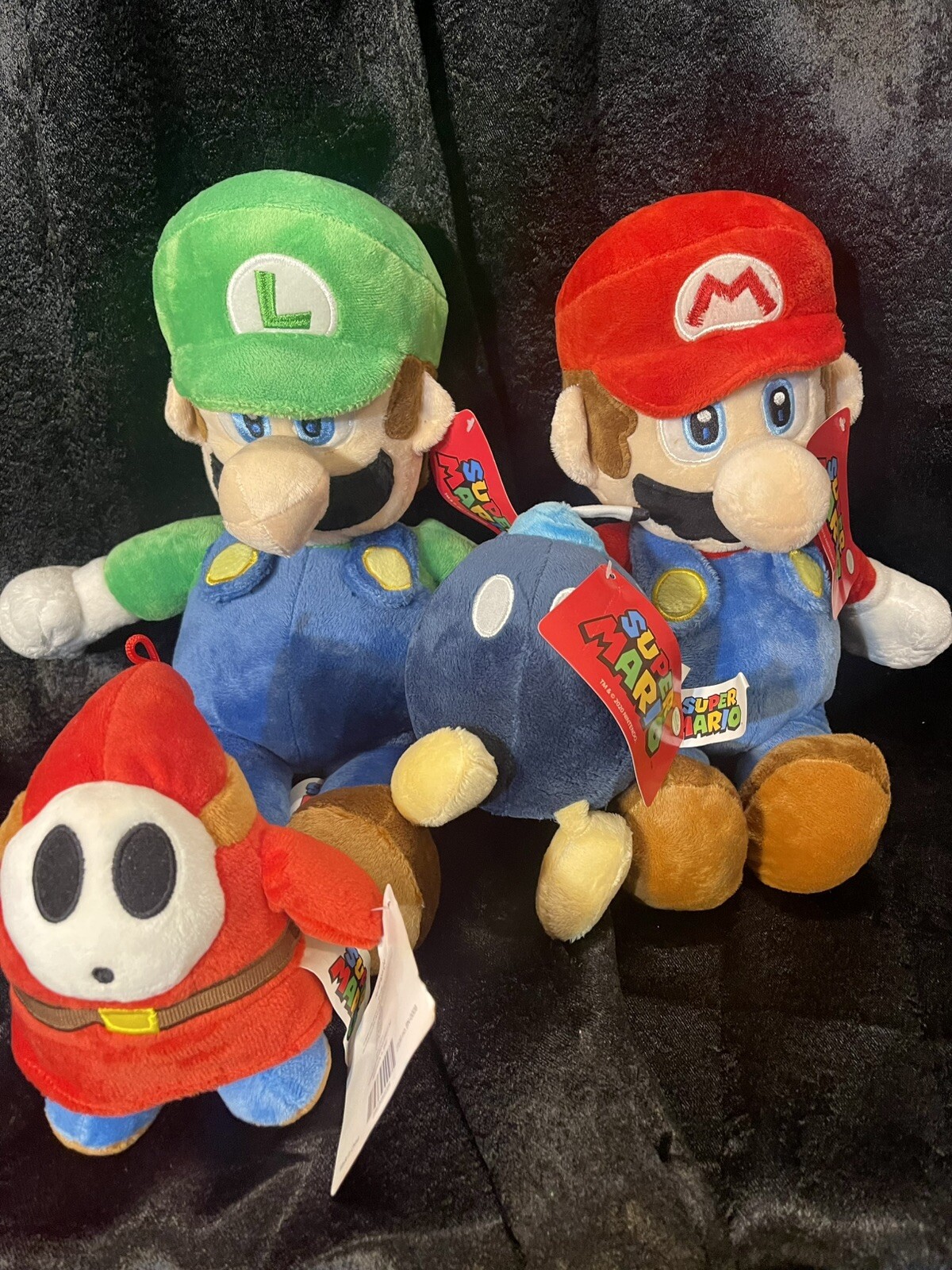 Nintendo Super Mario Video Game Plush Luigi Bob Omb Shy Guy 2018 2020 Brothers