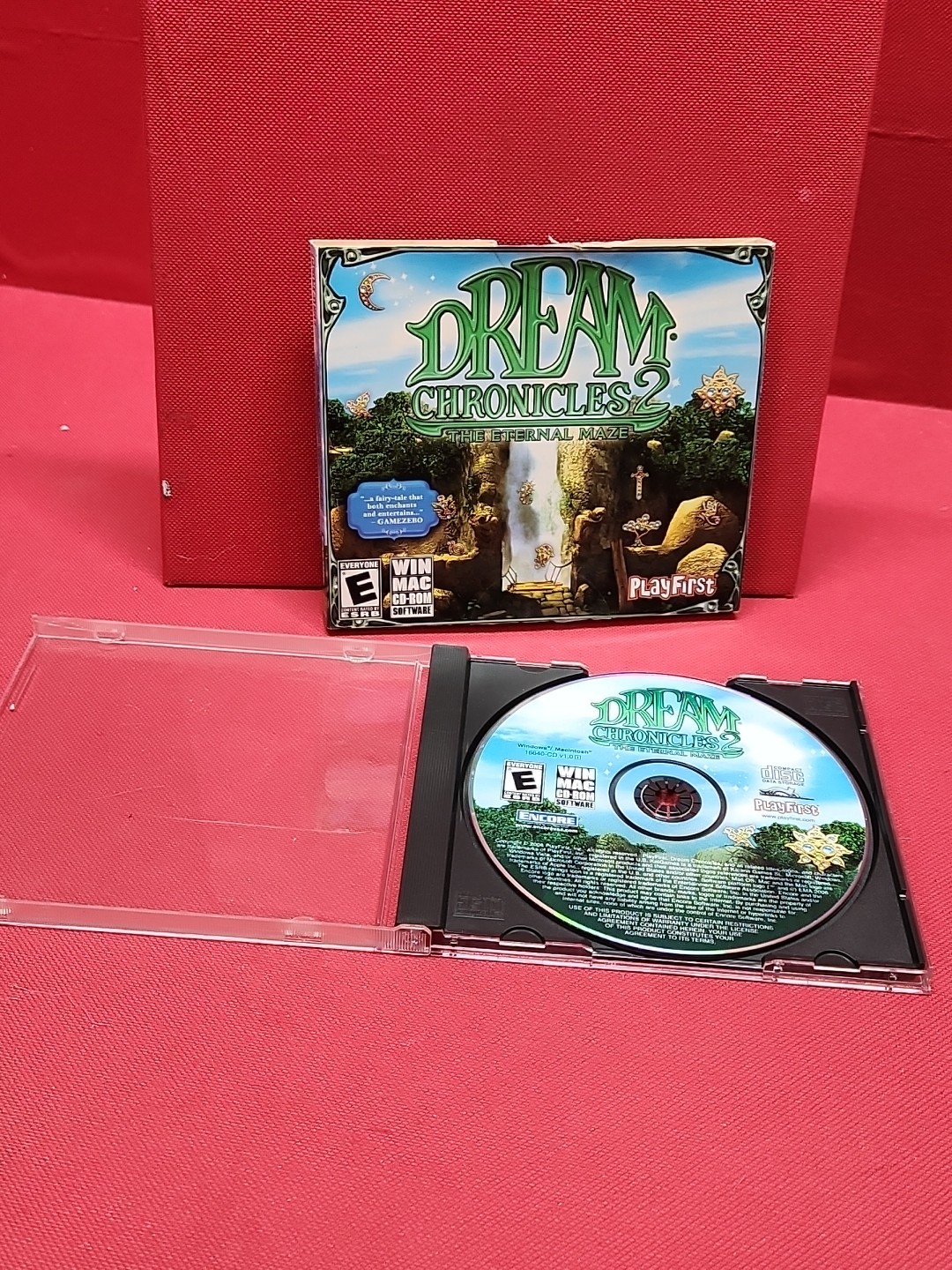 ENCORE “Dream Chronicles 2” The Eternal Maze Puzzle Game For WIN MAC CD-ROM 2008