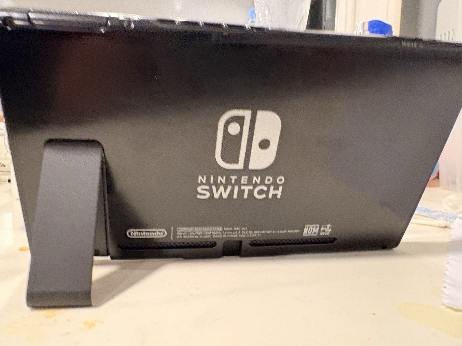 Nintendo Switch Black Console with Kickstand, USB-C, Headphone Jack