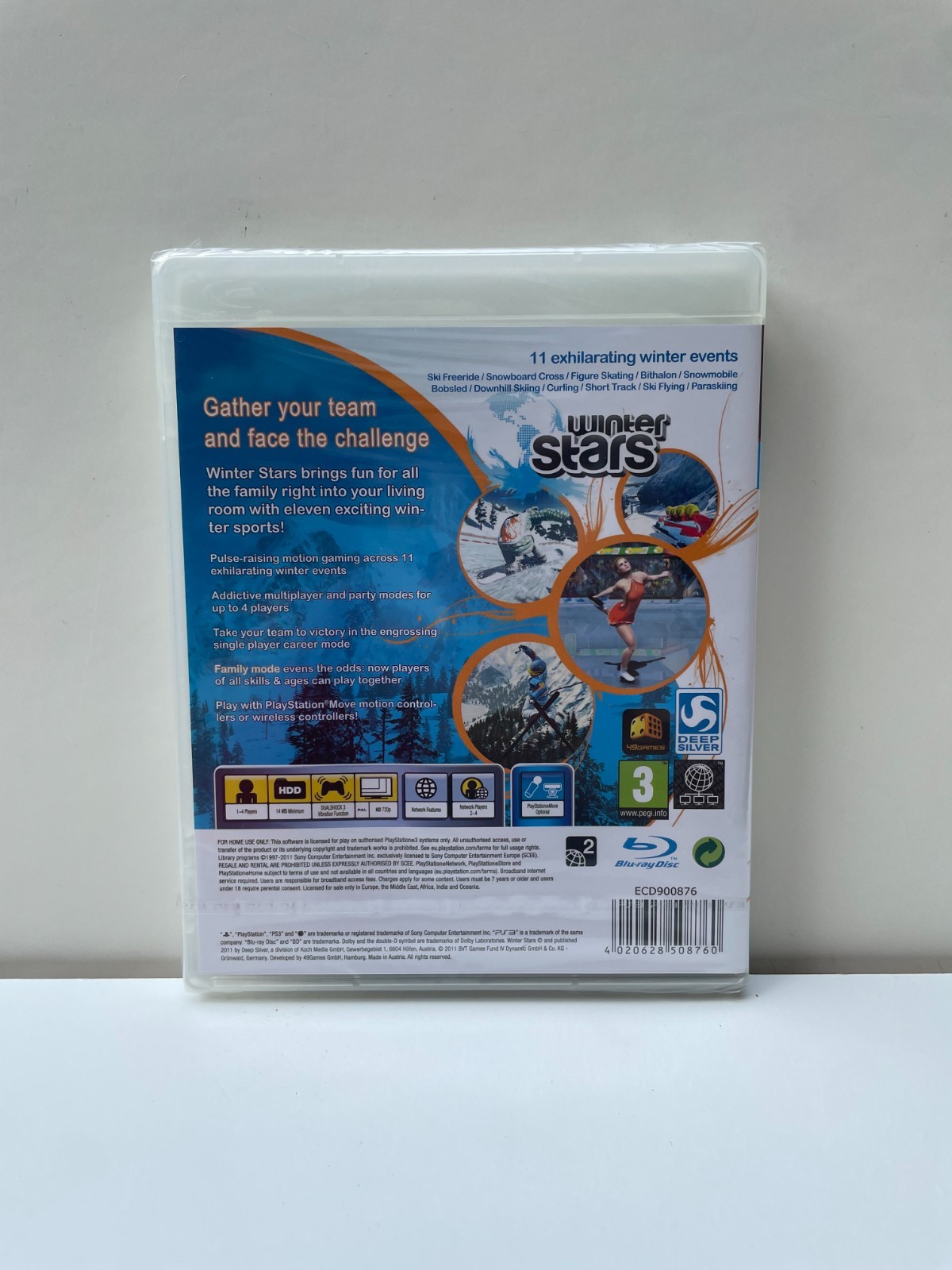 NEW! Winter Stars (PlayStation 3) PS3 Factory Sealed! *Ripped Plastic*