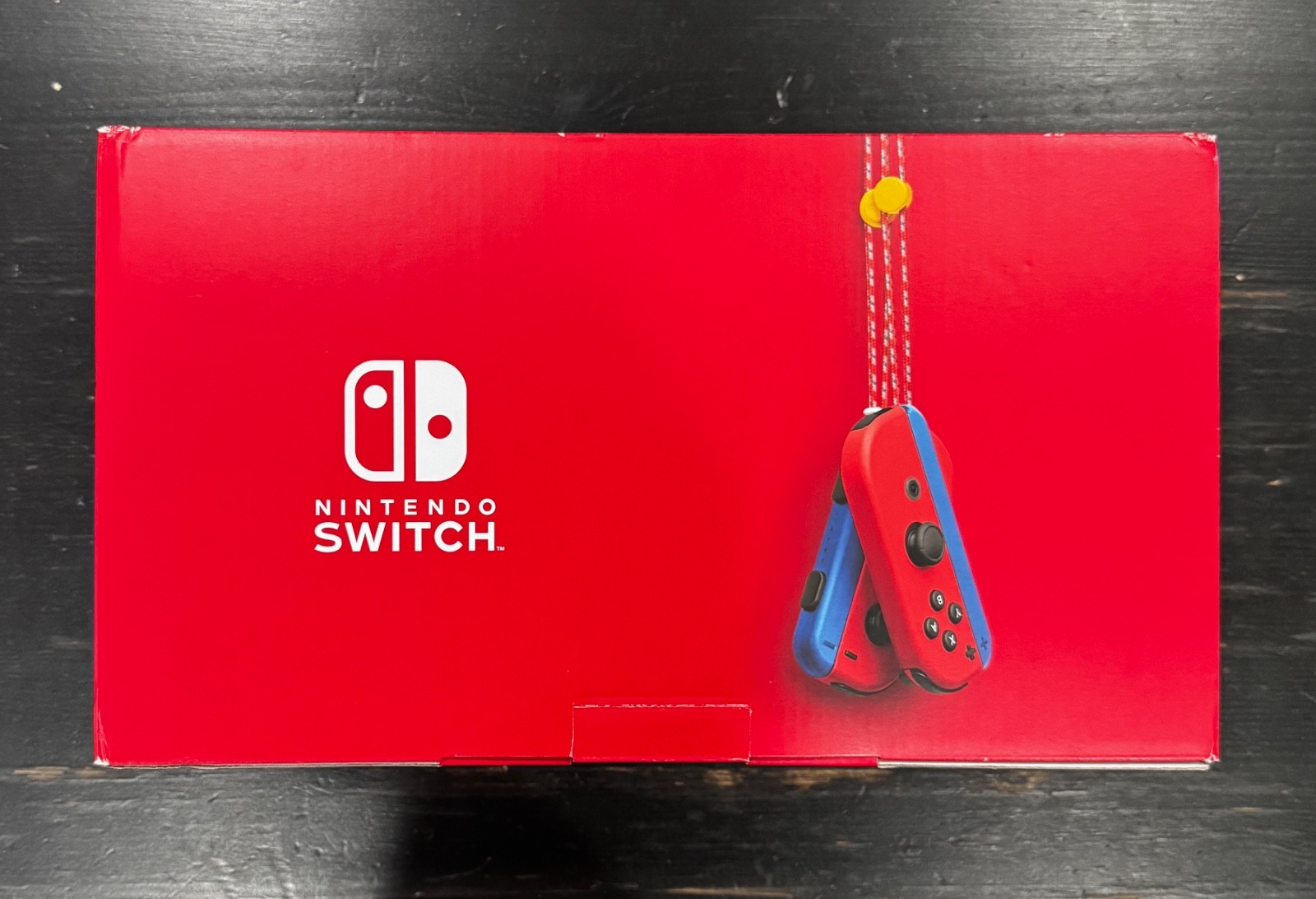 Nintendo Switch Mario Red & Blue Edition v1 – Complete In Box – Unused