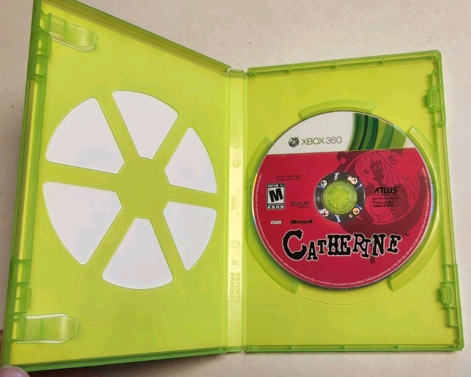 Catherine: Alternate Cover Microsoft Xbox 360 Video Game X Box Retro