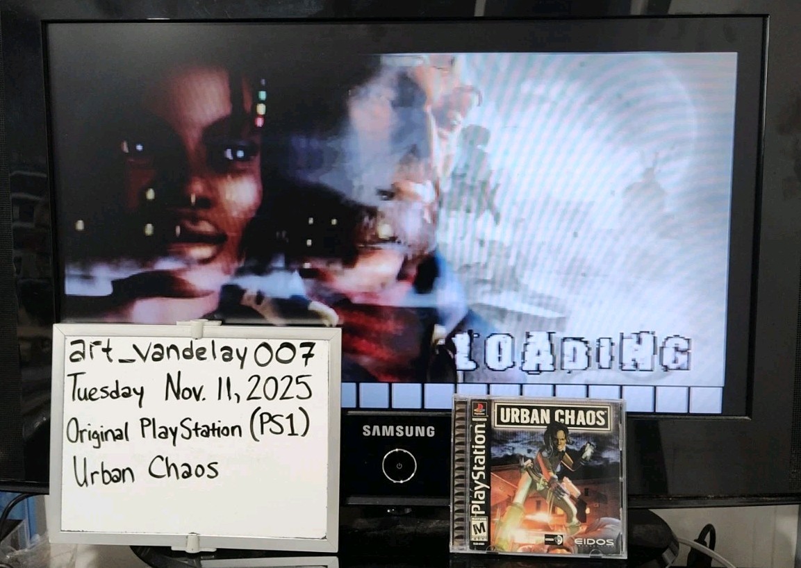 Urban Chaos – (PS1, 1999) *CIB w/ Reg Card + Case Protector* VGC* Tested!