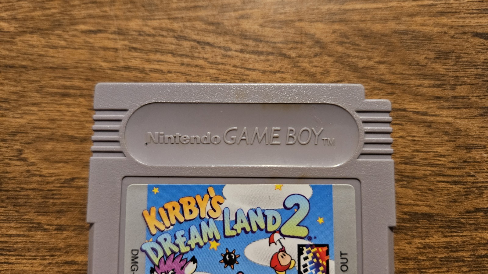 Kirby’s Dream Land 2 Cartridge and Plastic Case Nintendo Game Boy GameBoy