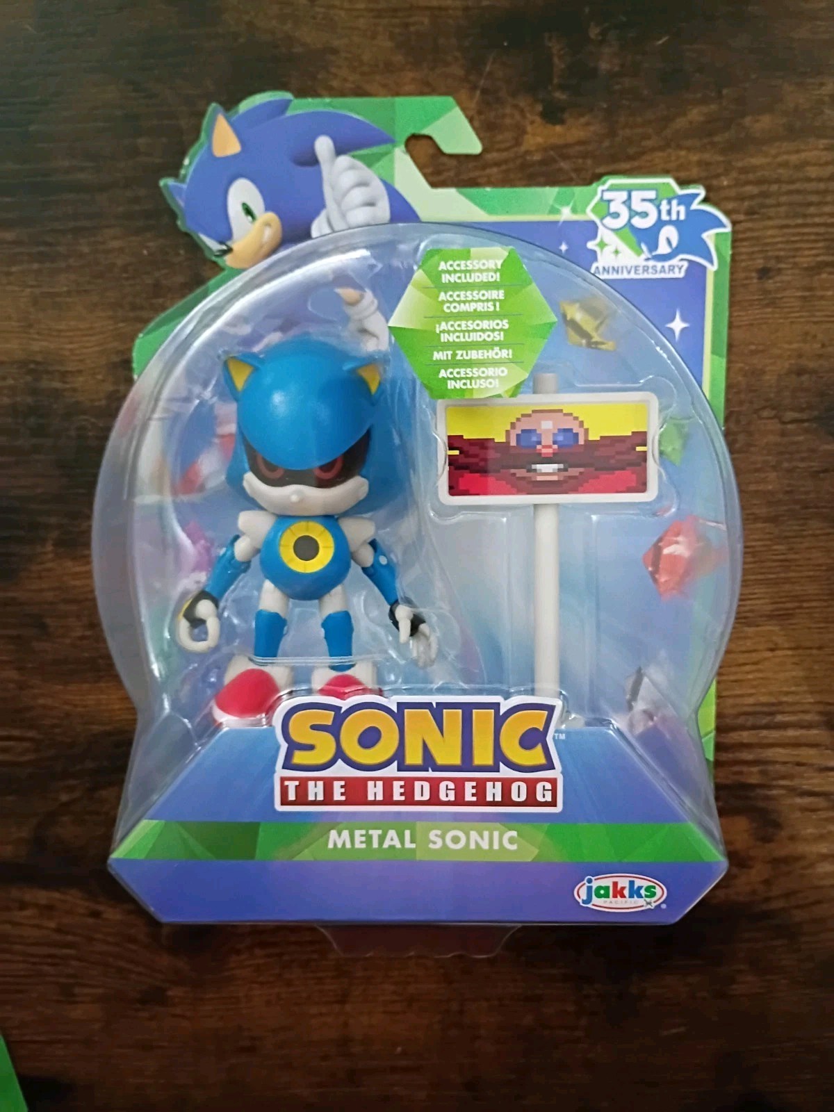 6-PK CHAOS Sonic the Hedgehog 4″ Lot Tails 35th 30th Classic Modern Jakks SEGA