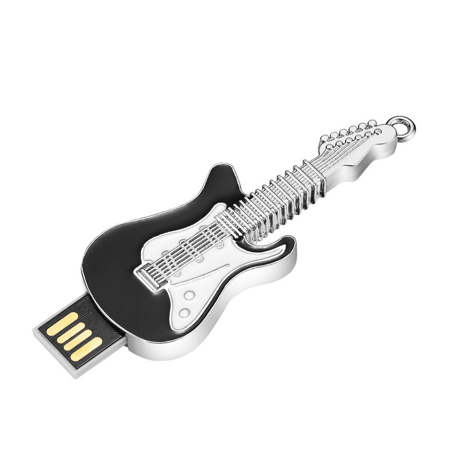 USB Flash Drive, Guitar Shape 64GB USB2.0 USB Memory Stick Date Storage Pendr…
