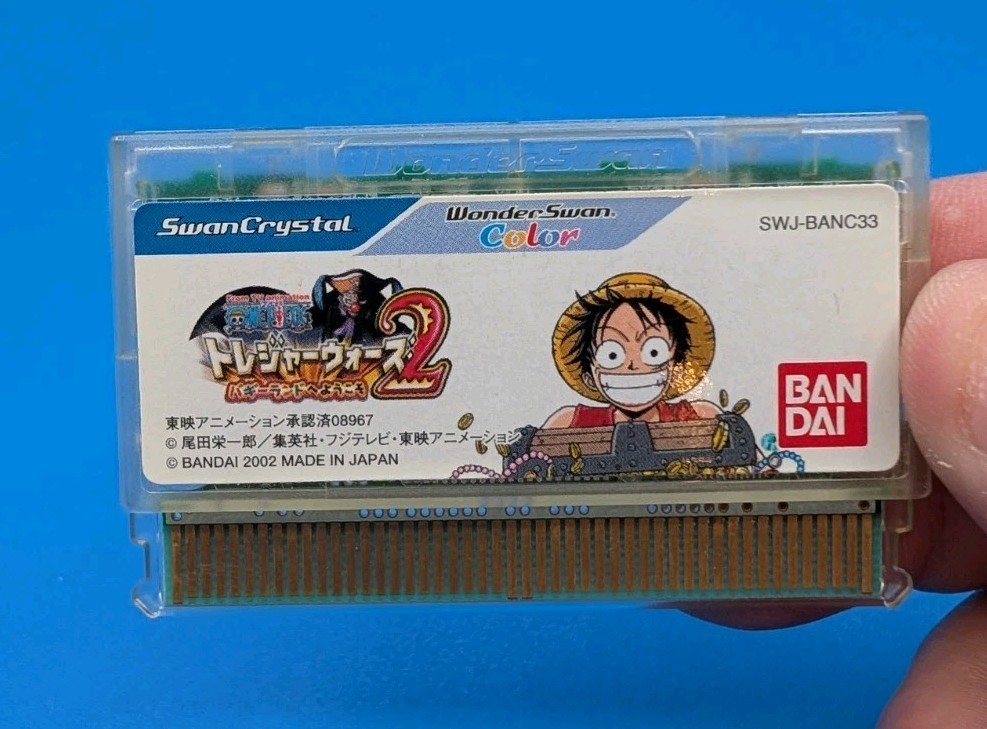 One Piece: Treasure Wars 2 – Buggy Land Japanese Wonderswan Color Game US Seller