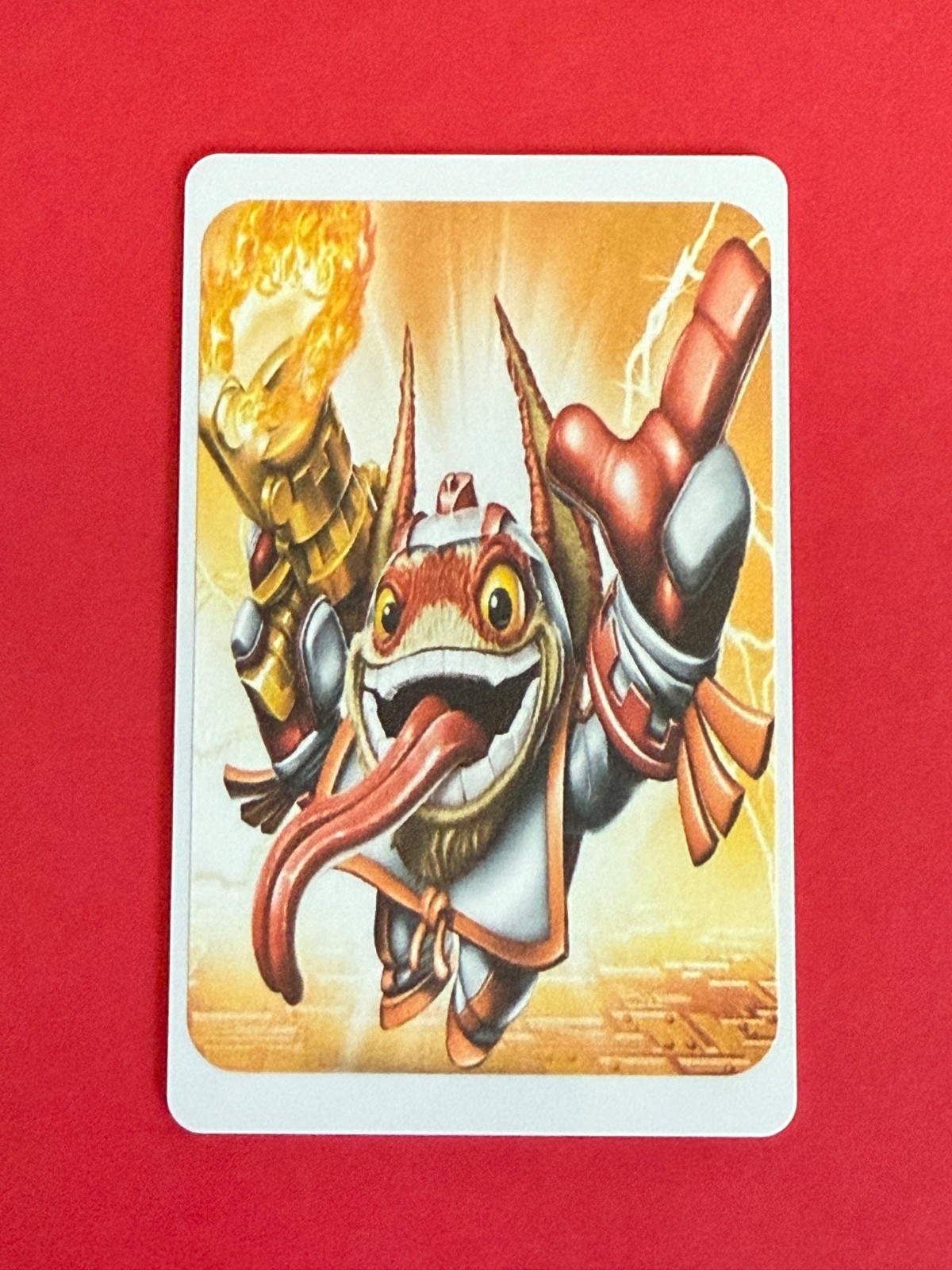 Skylanders Superchargers Power Blue Set Of Four NFC Cards Splat Gold Rusher +++