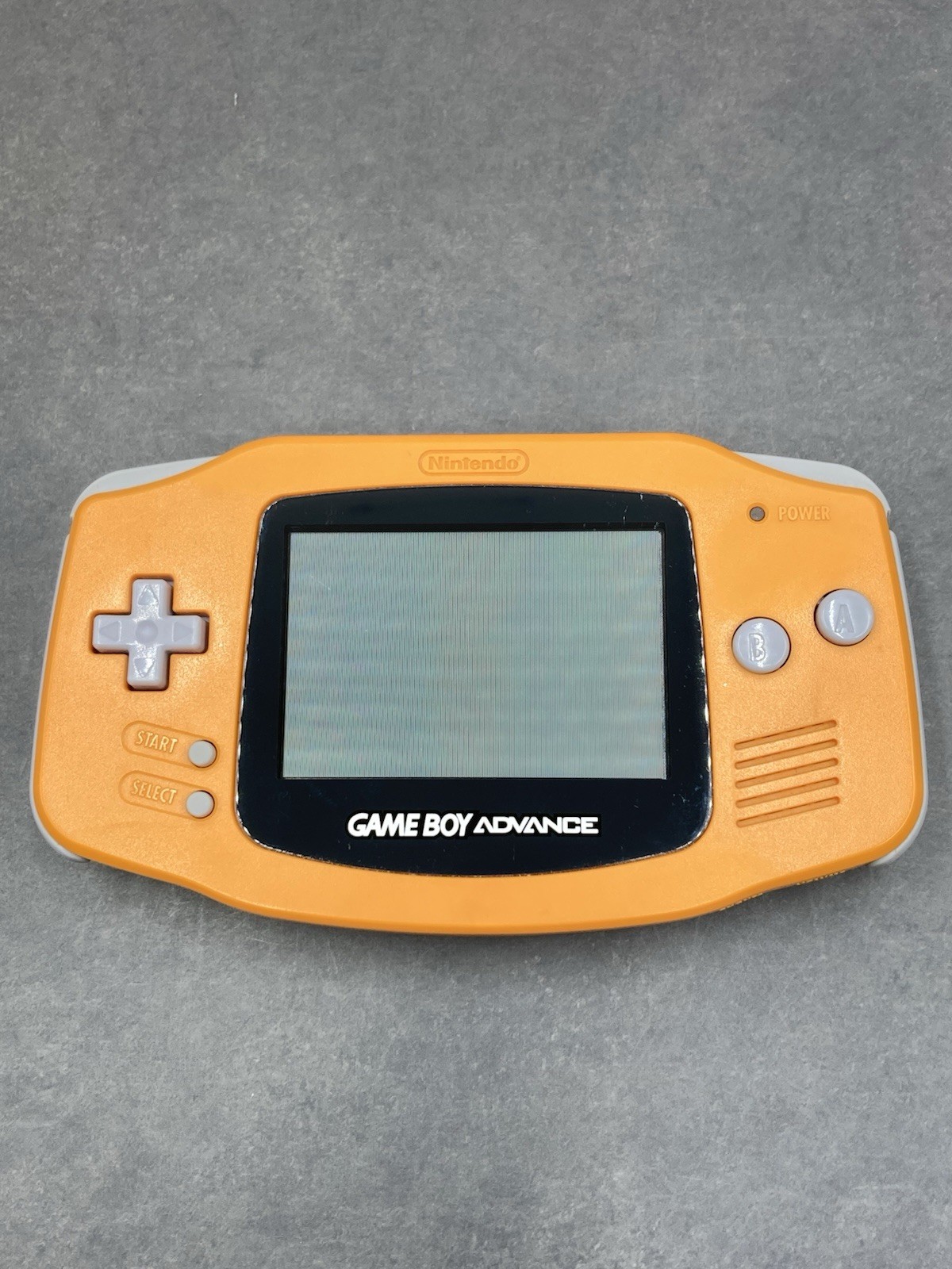 Nintendo Game Boy Advance AGB-001 Console Orange tested 0707-403