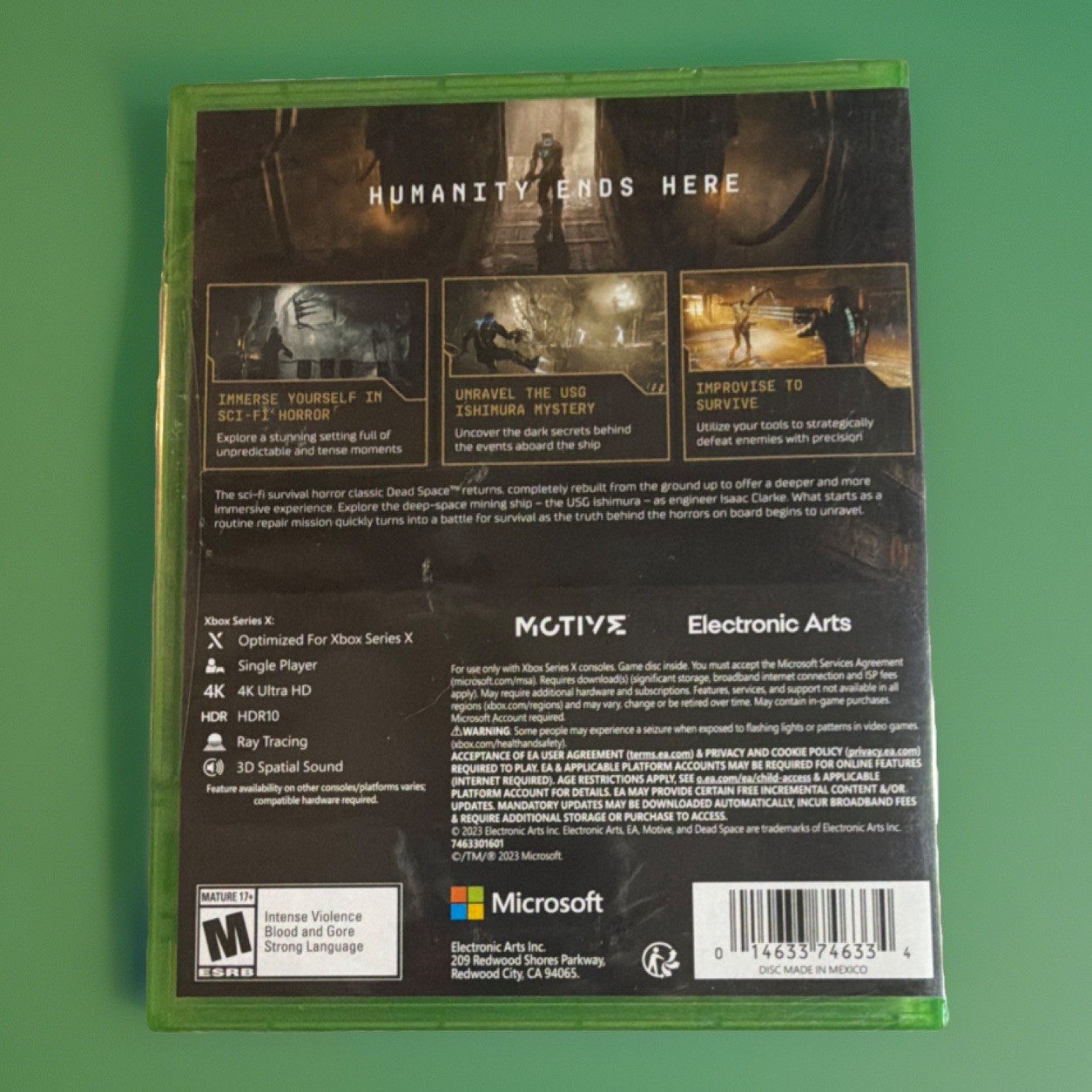 Dead Space Xbox Series X Electronic Arts Survival Horror 2023