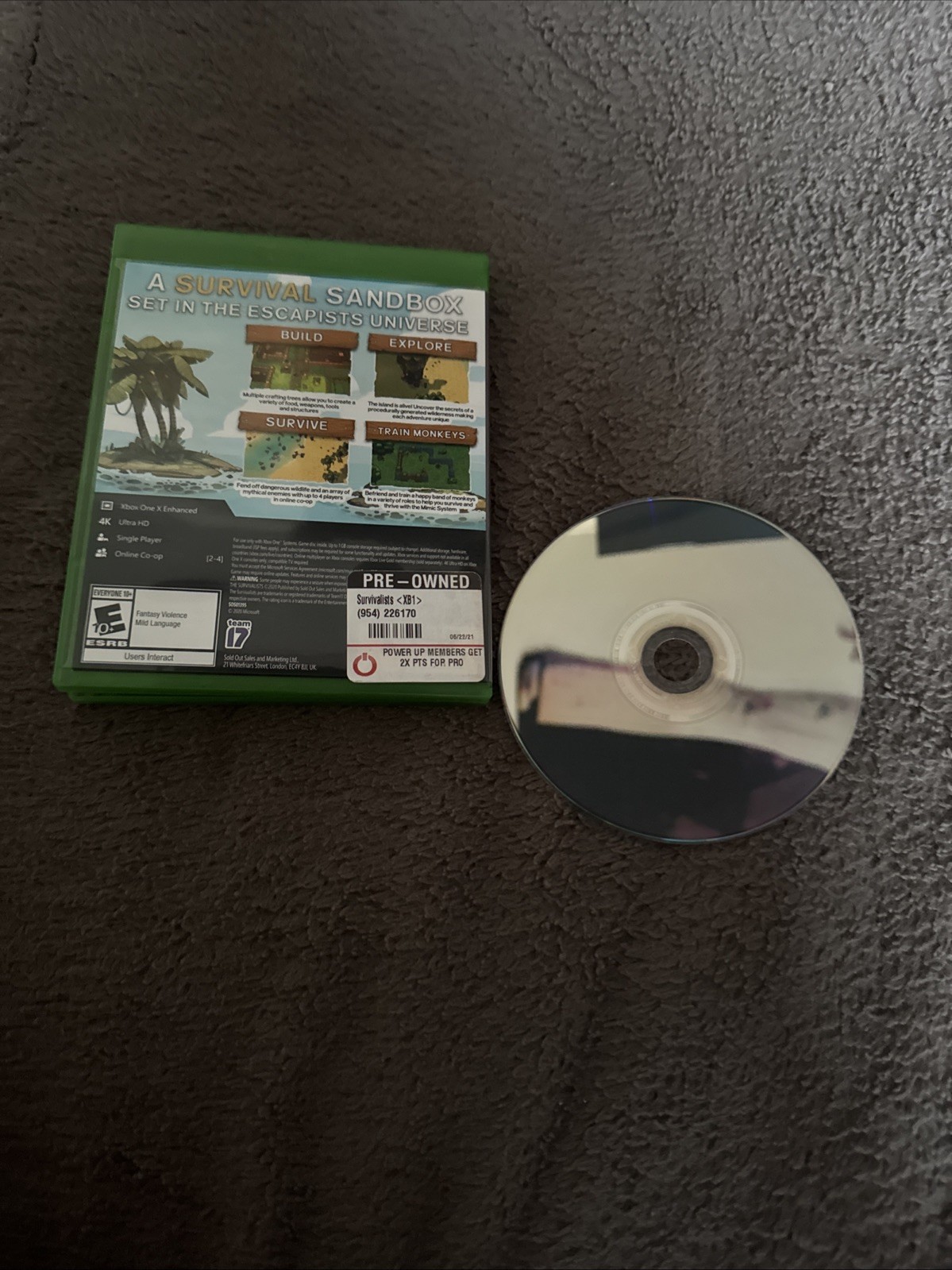 The Survivalists Microsoft Xbox One Video Game