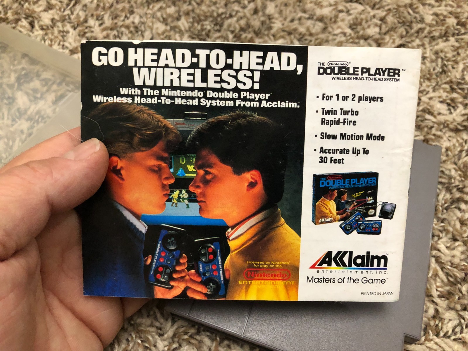 Total Recall (Nintendo Entertainment System, 1990) Original Game & Manual Tested