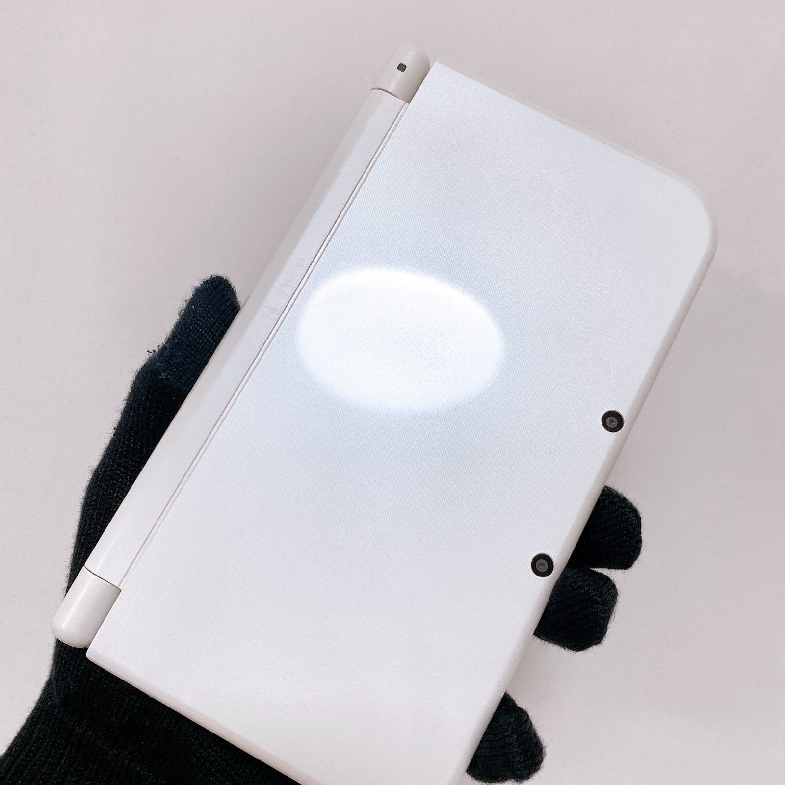 【Dual IPS】New Nintendo 3DS XL LL Pearl White Stylus Console Japan Tested Rank S