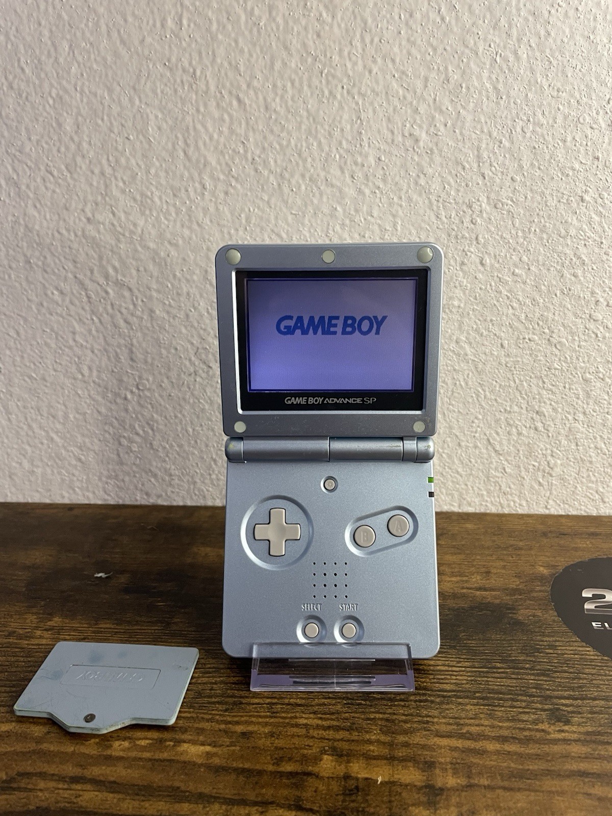 Game Boy Advance SP AGS-001 Blue NINTENDO Region Free 2003 Headphone Jack TESTED