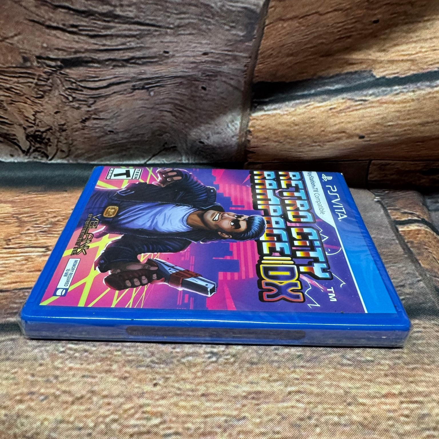 Retro City Rampage DX PS Vita Video Game Open World Action Pixel Art