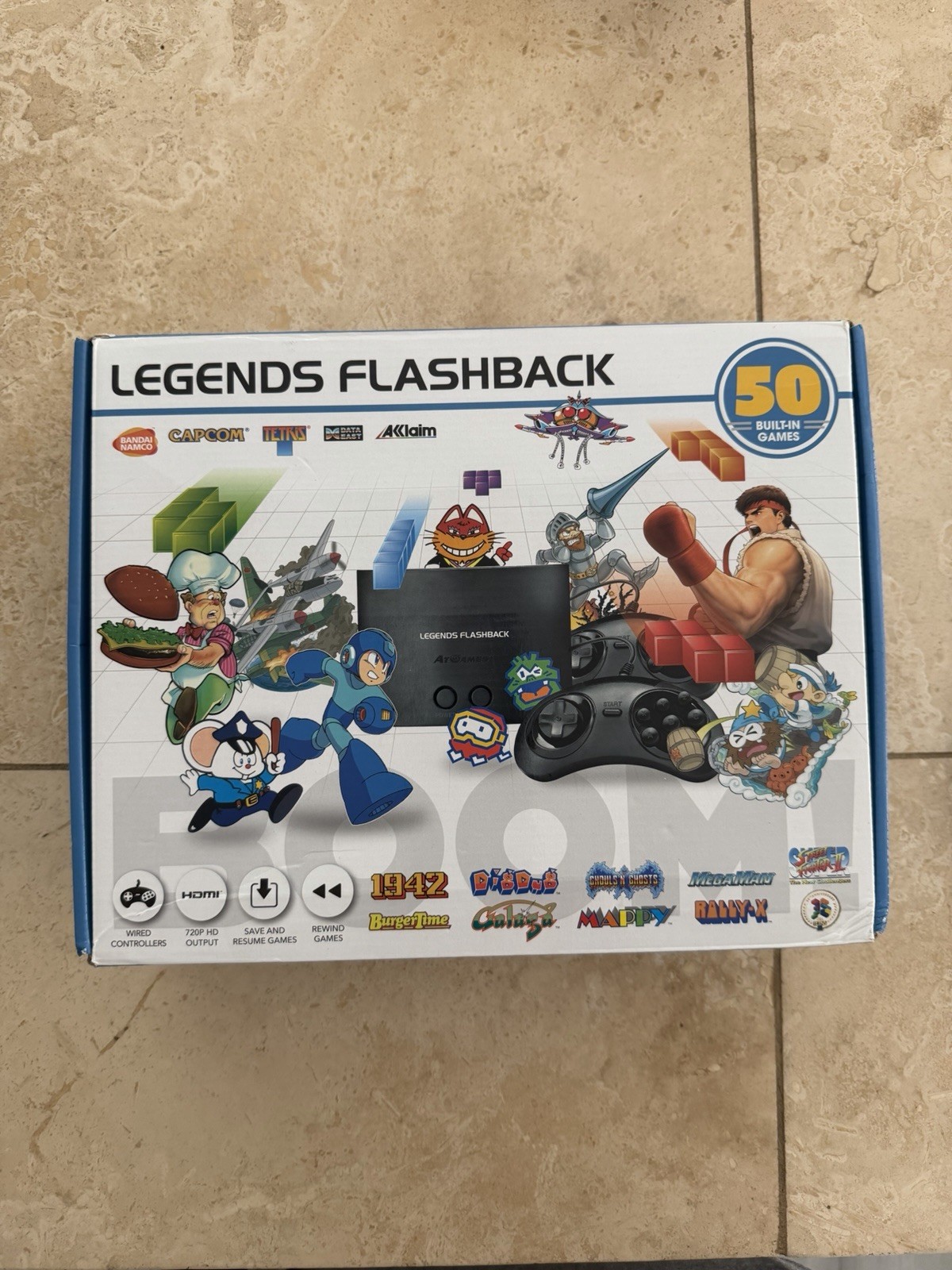 Legends Flashback Plug N Play * OVER 50 BUILT IN GAMES Tested Working