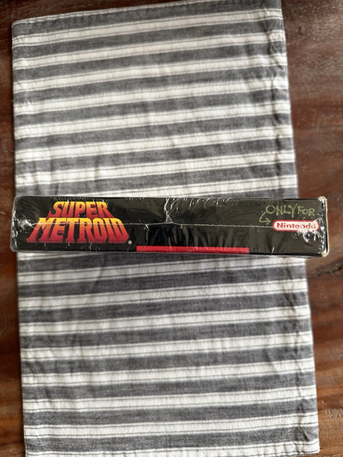 Super Metroid SNES Super Nintendo 100% Complete In Box 1st Print Manual Inserts