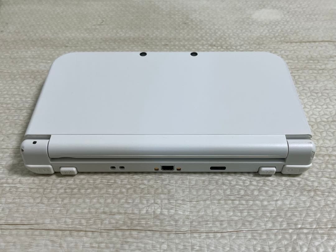New Nintendo 3DS XL LL Pearl White Console from japan USED