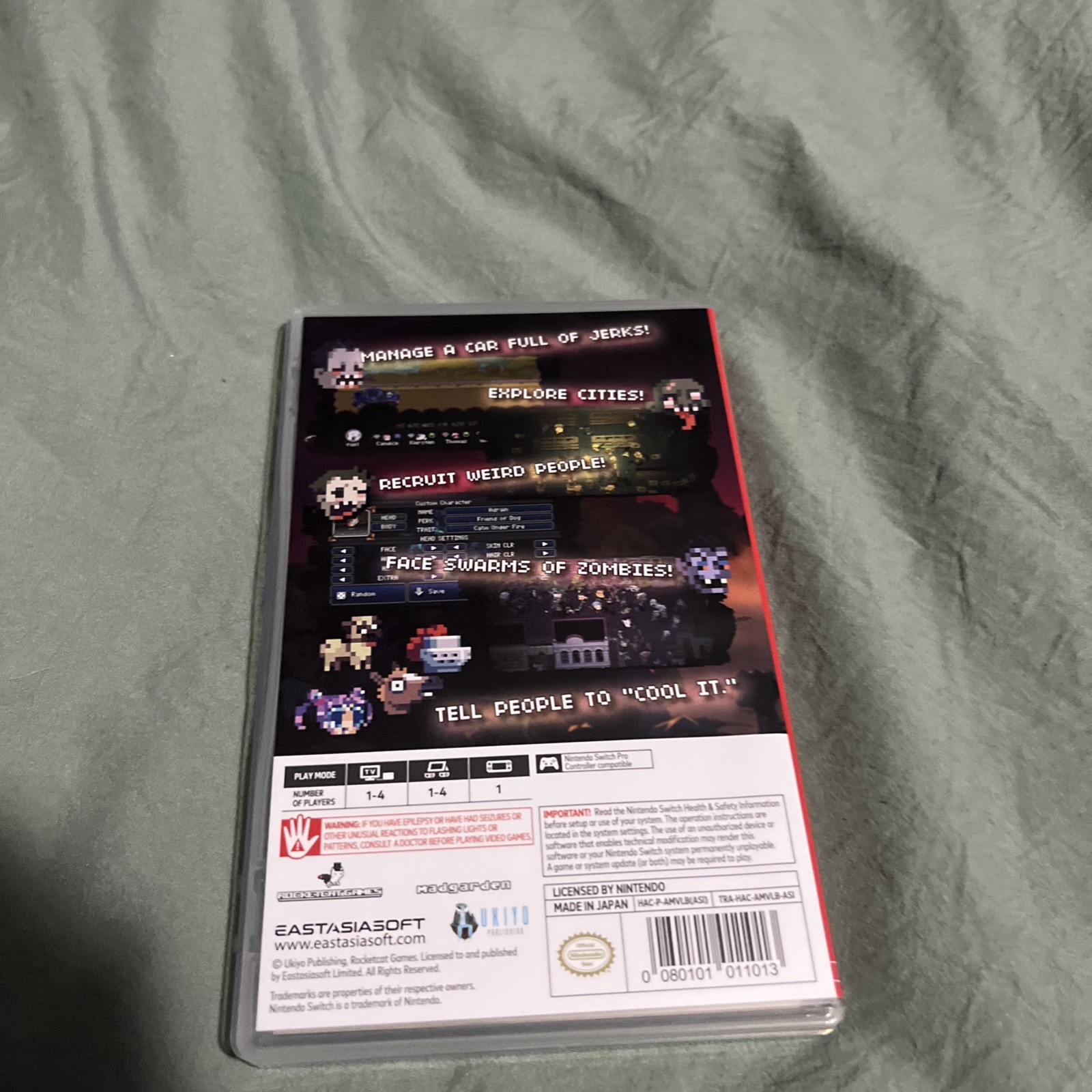 Death Road to Canada for Nintendo Switch™, CIB, Tested, Ships Fast