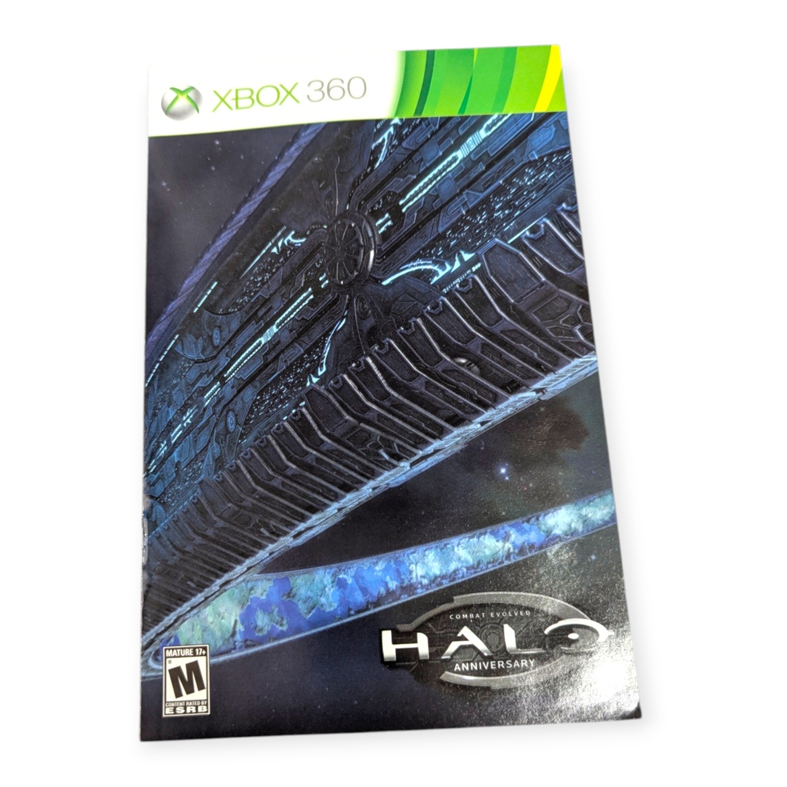 Halo Combat Evolved Anniversary Xbox 360 Game w/ Slipcover Manual 343 Industries