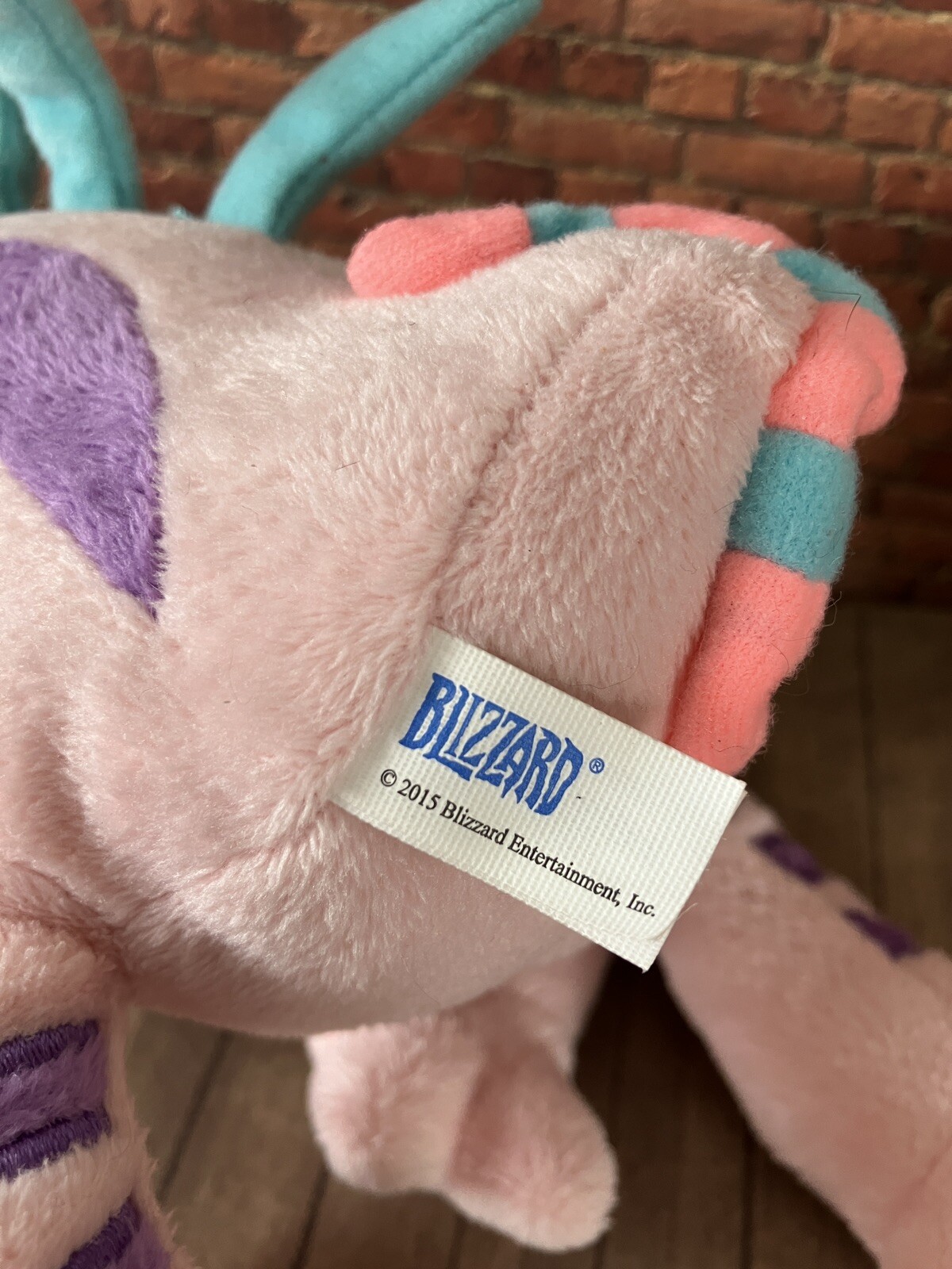 Blizzard 2015 Gurky Pink Purple Murloc Plush World of Warcraft 2015 8” No Bag