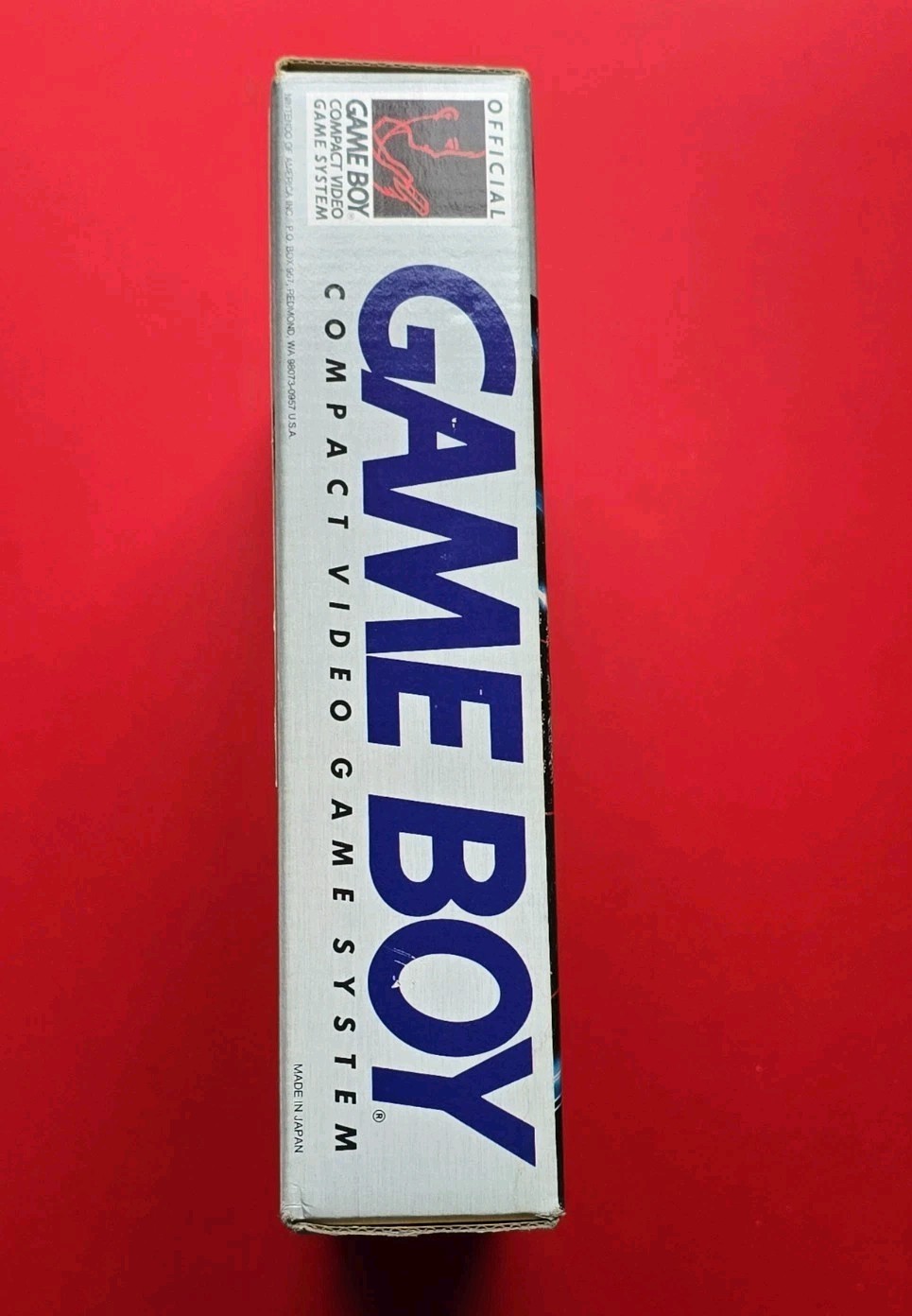 Original Nintendo Game Boy DMG-01 Box Tray Insert Paperwork No Handheld System