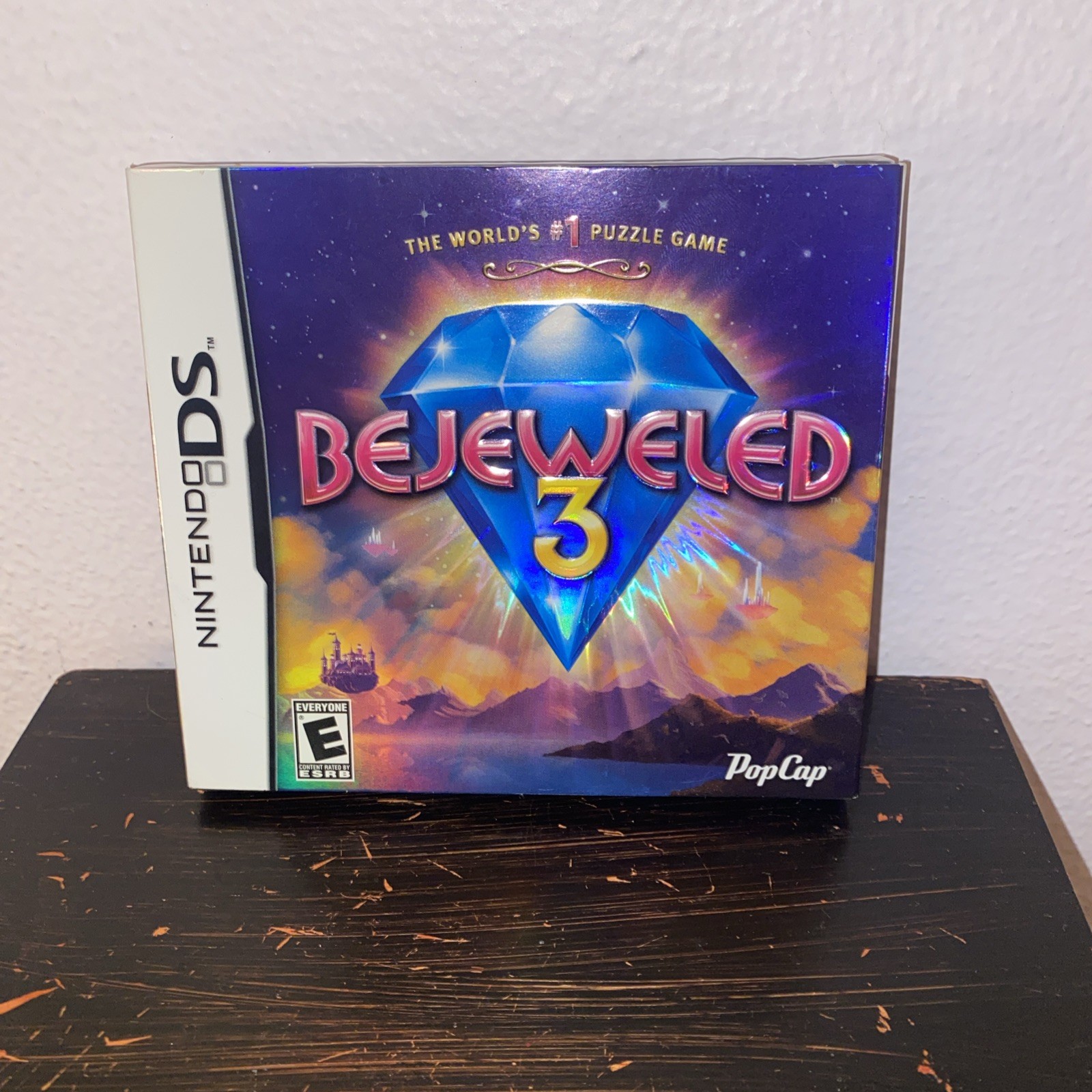 Bejeweled 3 (Nintendo DS, 2011) FACTORY SEALED WITH SLIP COVER