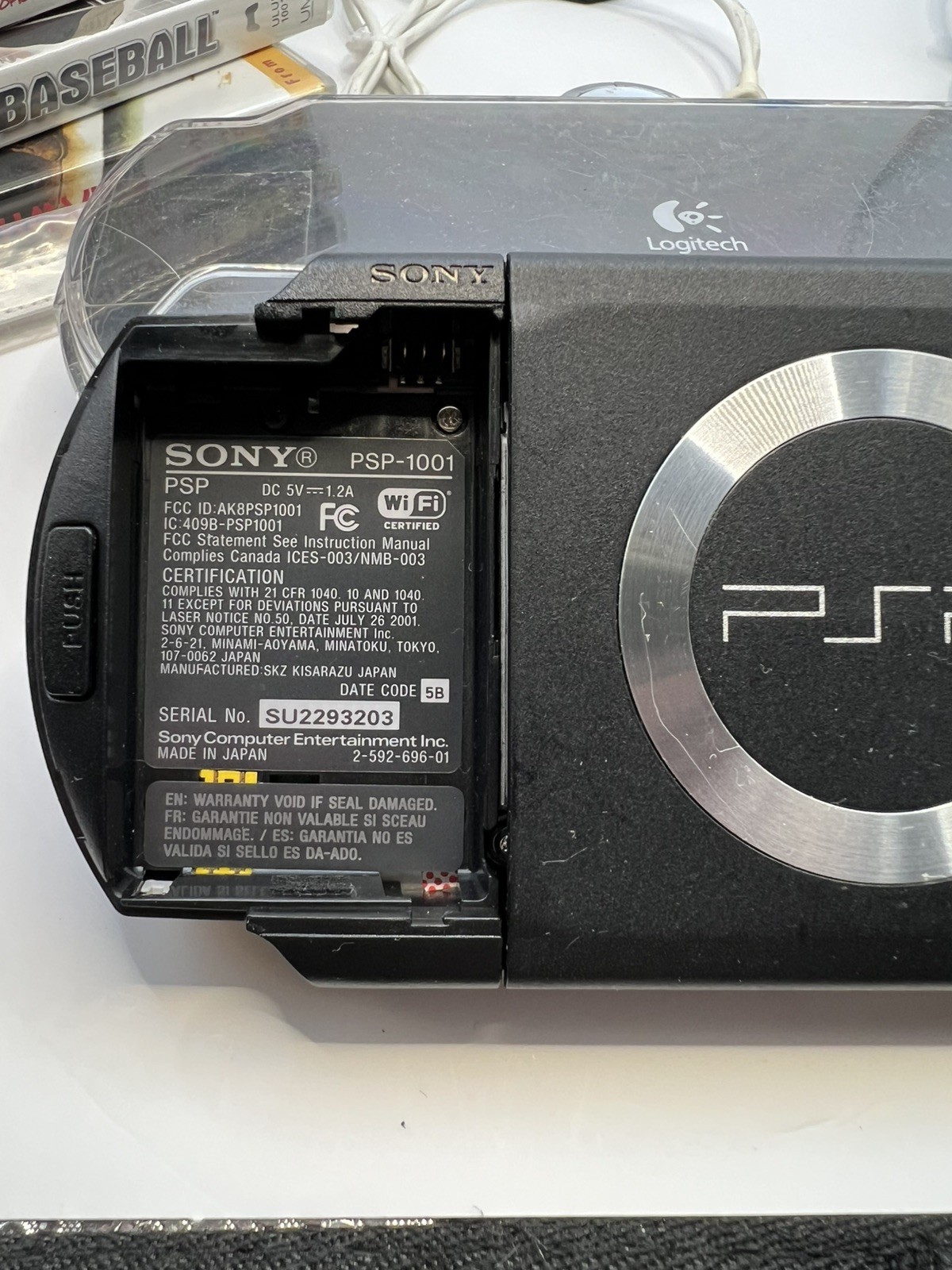 PSP 1001 Console 100% CIB Complete and All Original in Box Virtually UNUSED MINT