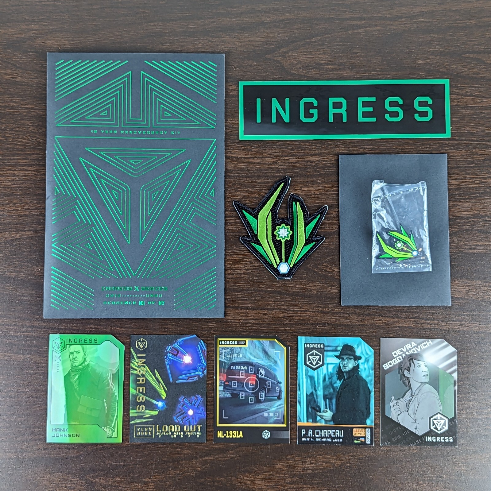 INGRESS X Series Niantic 10 Year Anniversary Bundle – Unused Codes – SHIPS FREE
