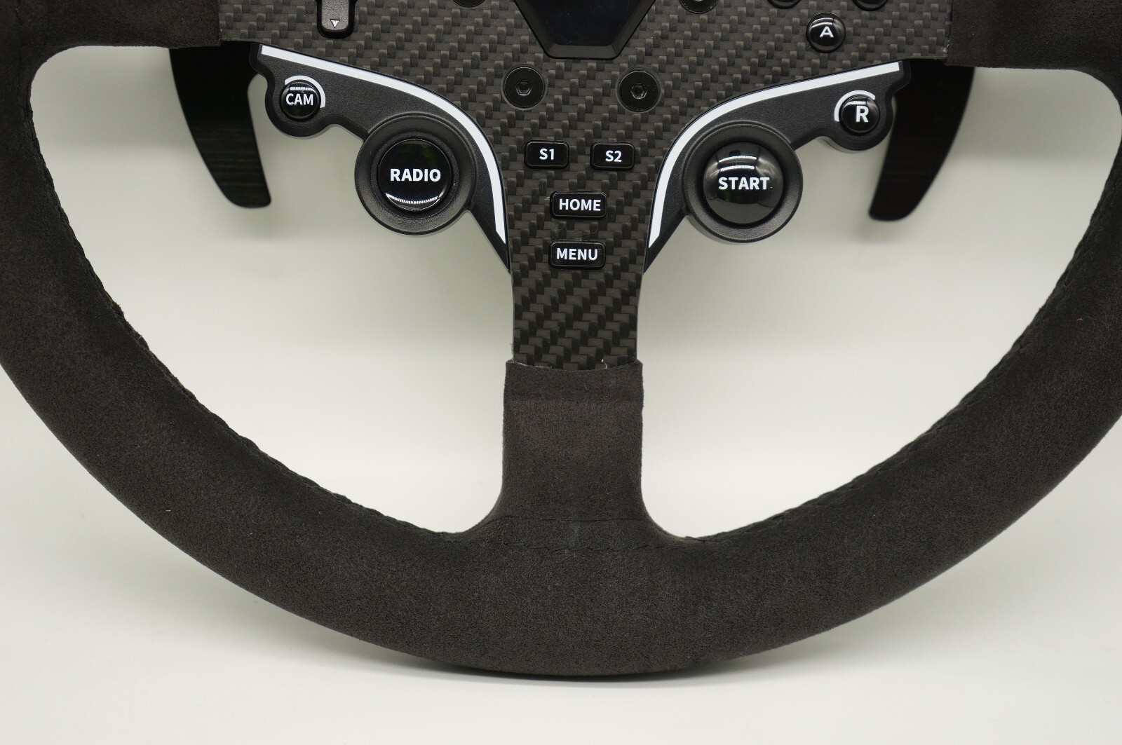 SIMPUSH MOZA R5 R3 ES 13inchs 33cm Circular steering wheel Rally sim racing