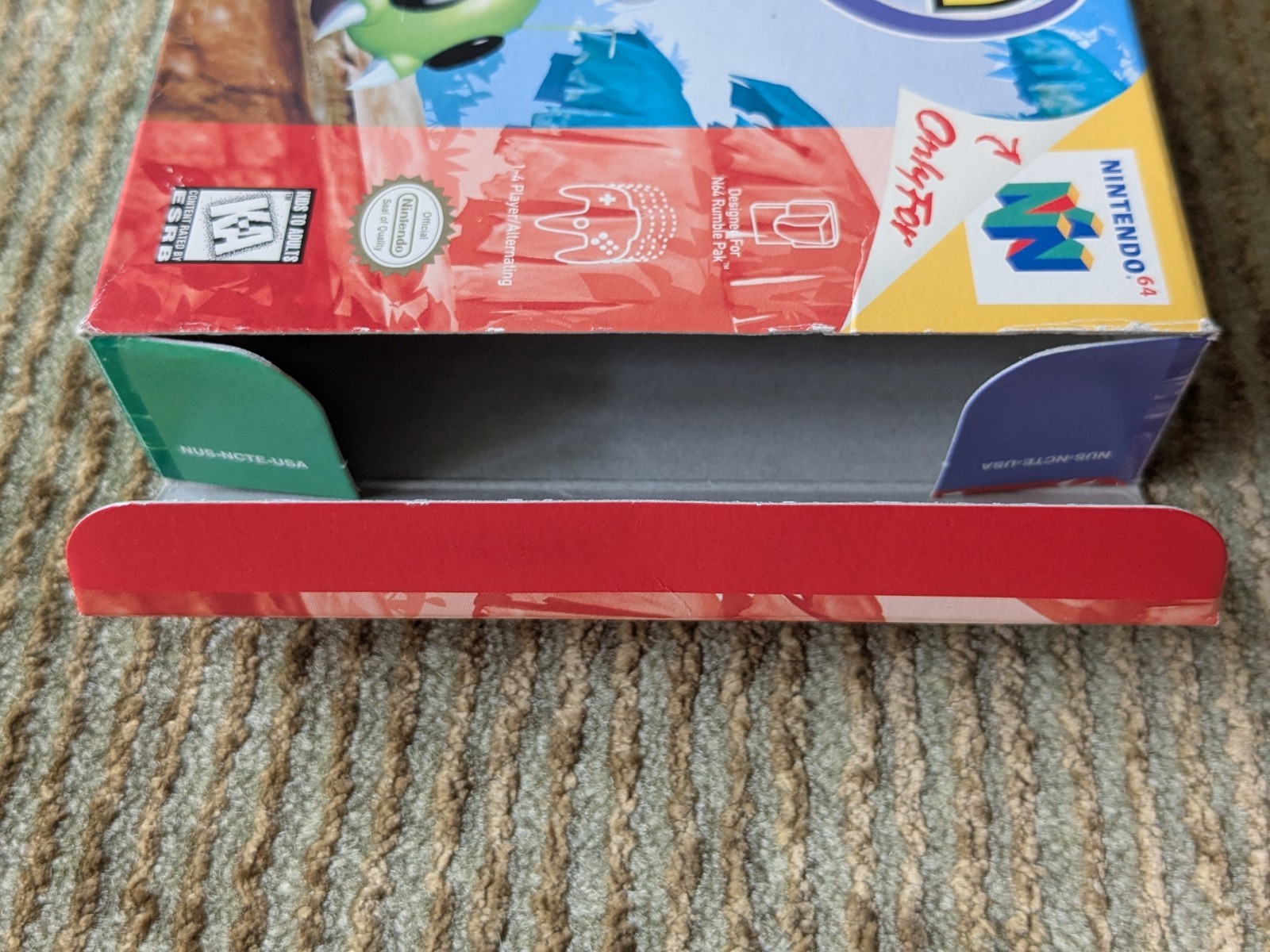 Chameleon Twist Nintendo 64 N64 100% Complete CIB Tested Working