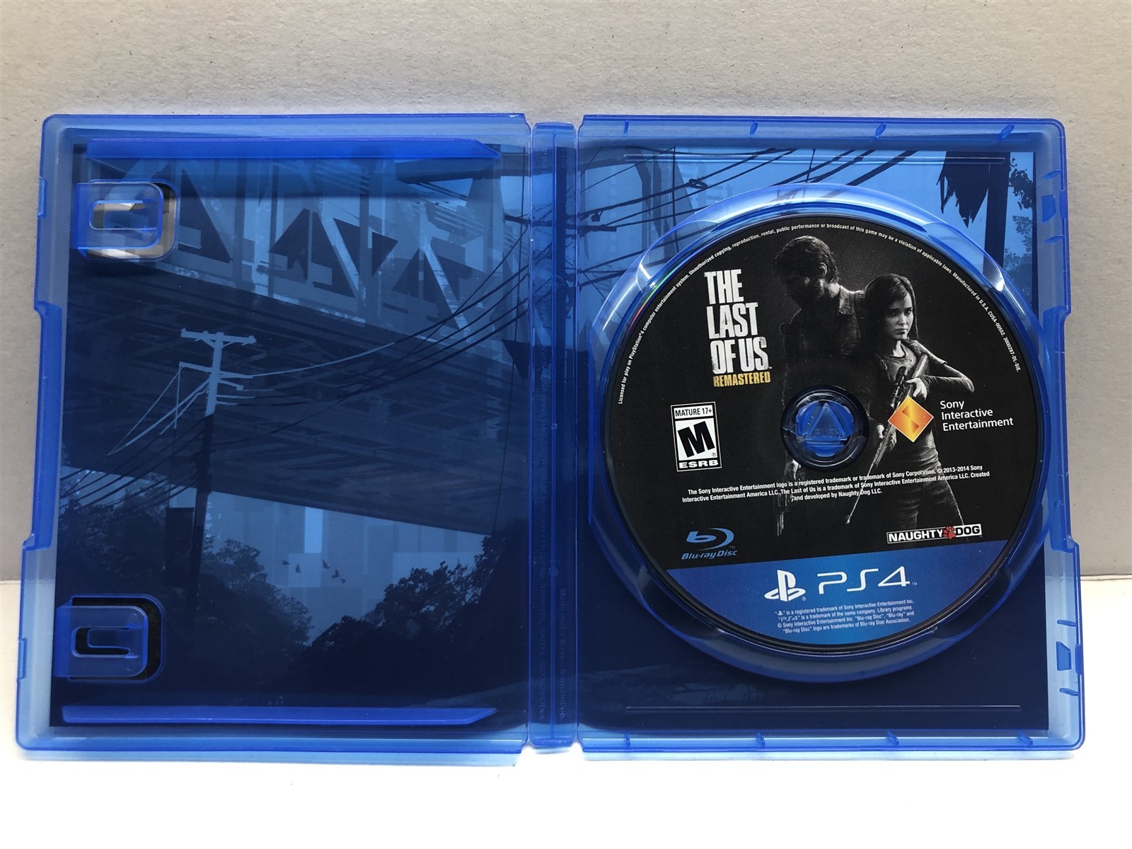 The Last of Us Remastered (PlayStation 4, 2014) Complete Tested Working