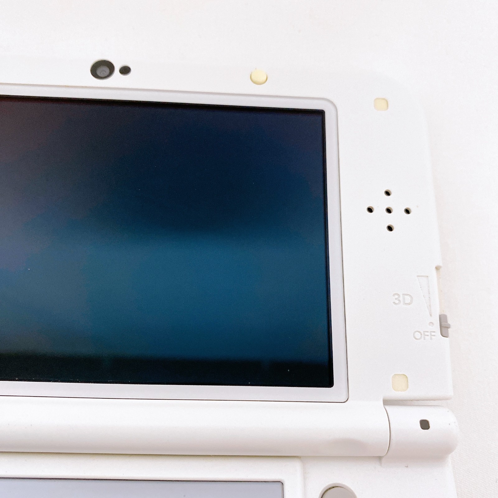【Dual IPS w/Box】New Nintendo 3DS XL LL Pearl White Console Japan Tested Rank S