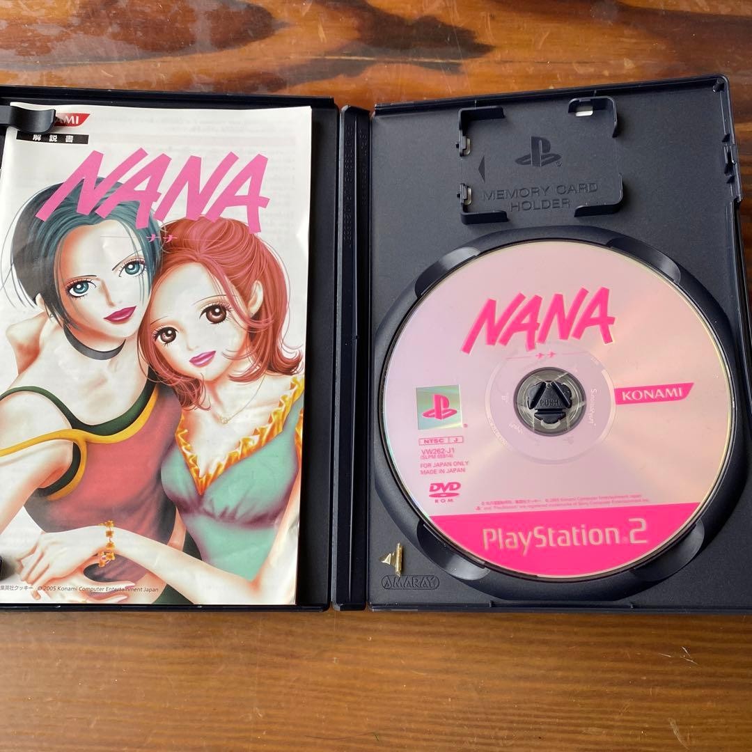 NANA Ai Yazawa Sony PlayStation 2 PS2 Japan JDM Anime Life Simulation Konami