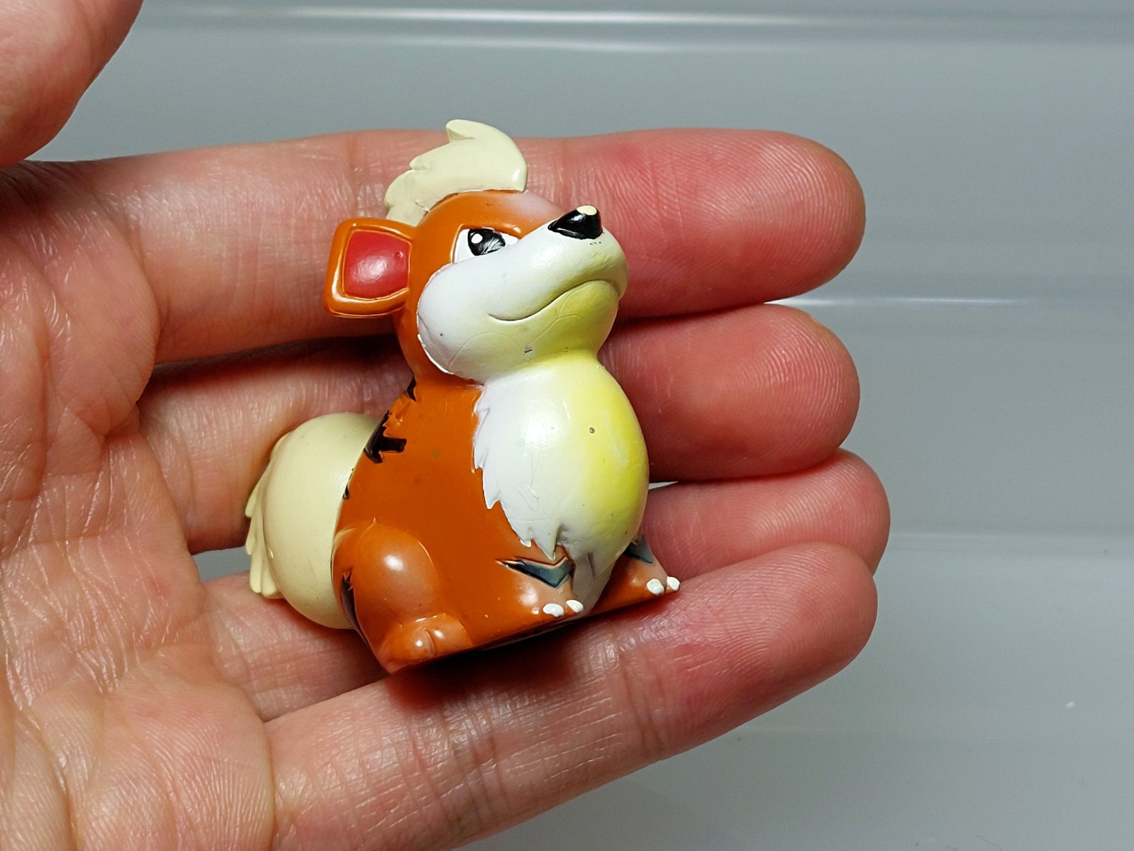 Arcanine Growlithe Pokemon Monster Collection Figure Set Tomy Japan P08 1.8in