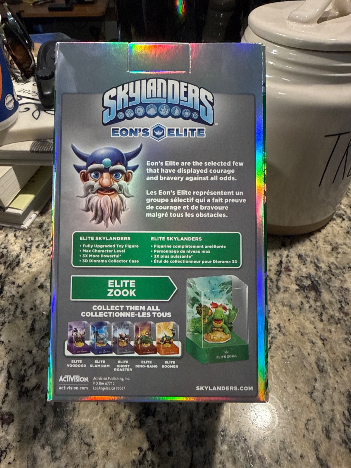 Skylanders Eon’s Elite Elite Zook *SEALED* Activision 2015