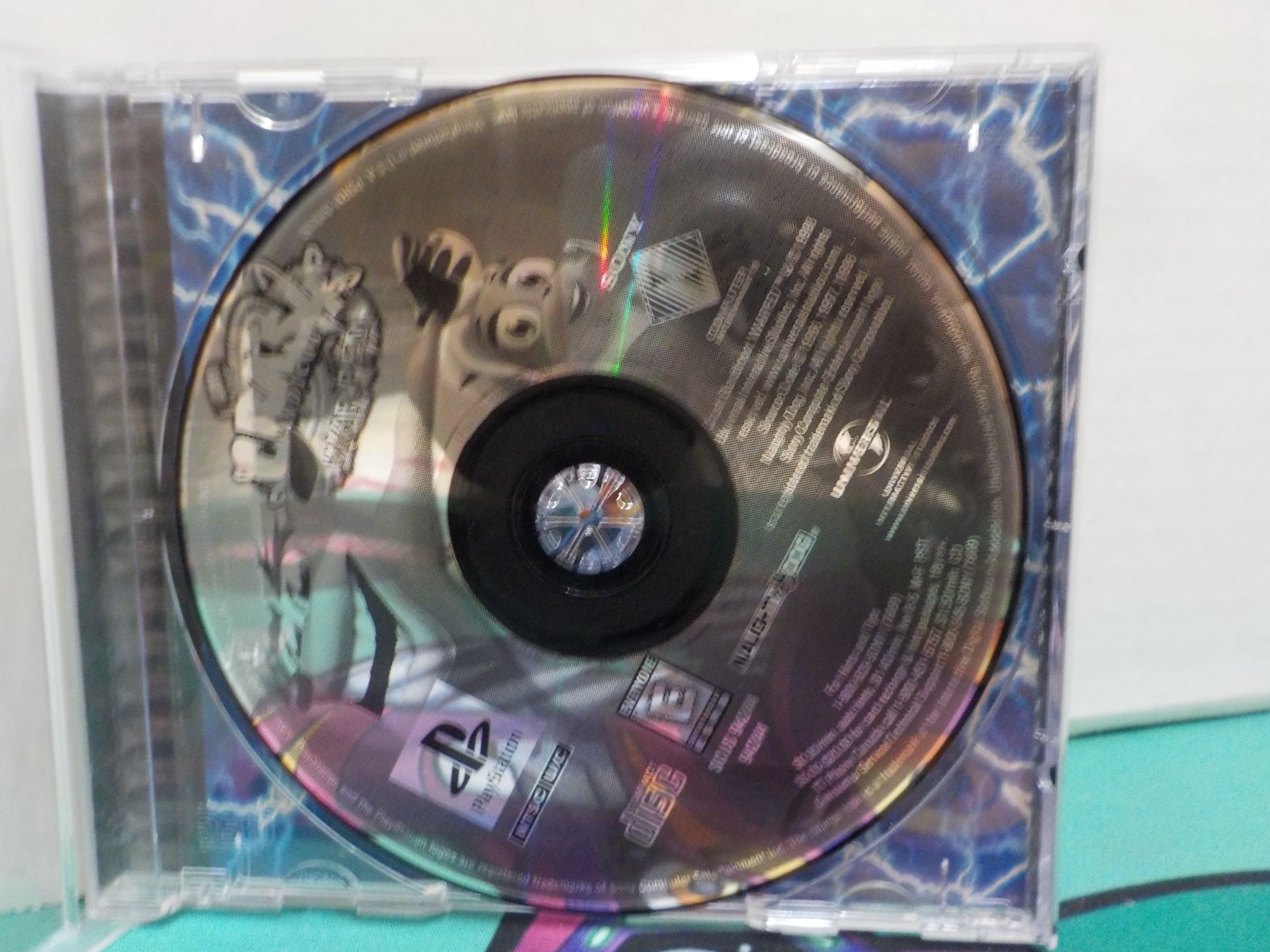 N A1001 Syphon Filter 3 & Crash Bandicoot Warped Sony PlayStation 1 Game Lot