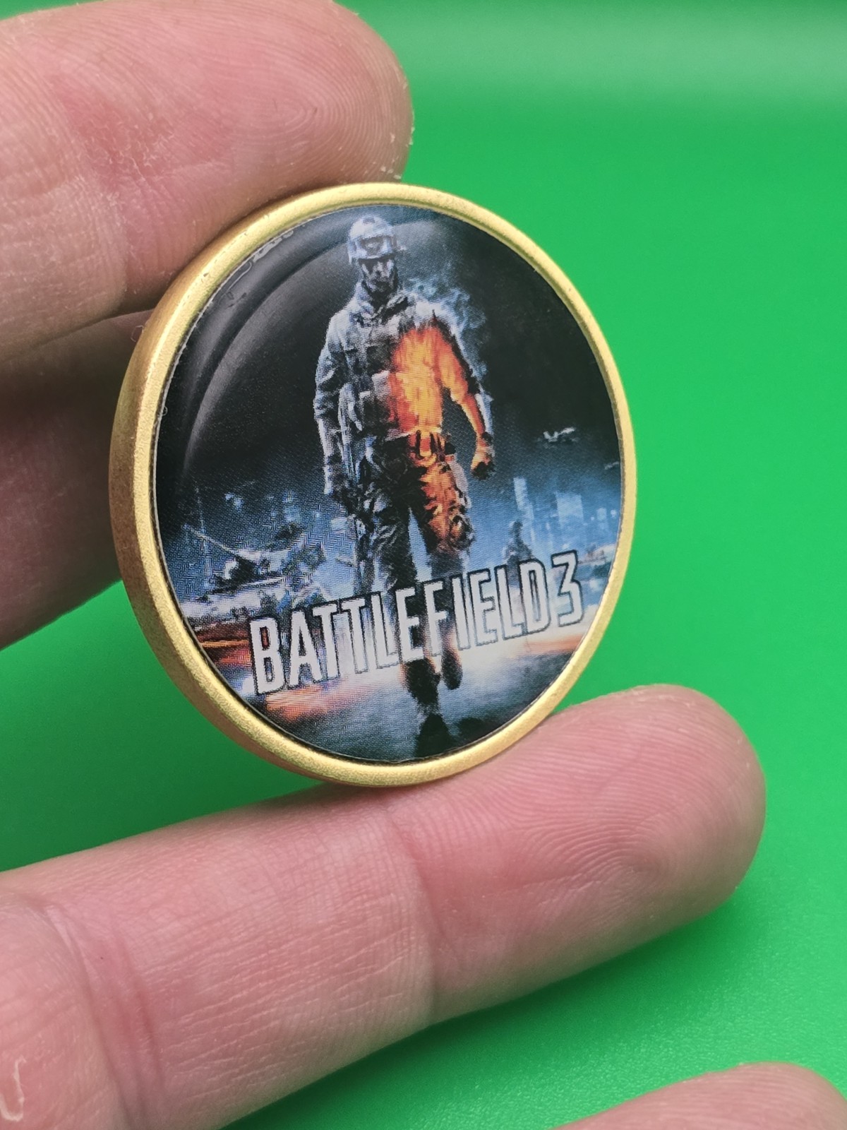Battlefield 3 BF3 Challenge Coin Medal EA Rare Promo Xbox 360 Playstation 3 PC