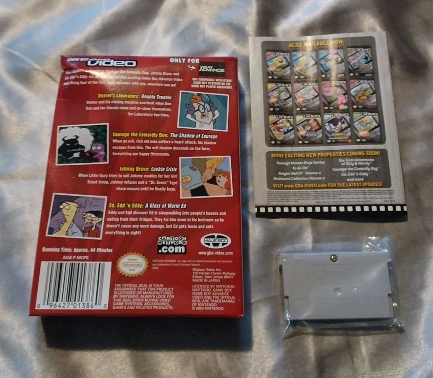 Cartoon Network Collection Premium Edition (Game Boy Advance GBA) PLAYED ONCE!