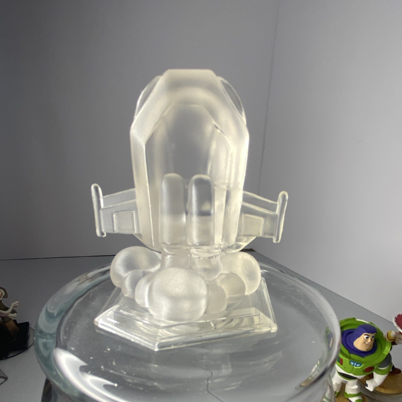 Disney Infinity Buzz Lightyear Jessie Woody Figures w/ Clear Base