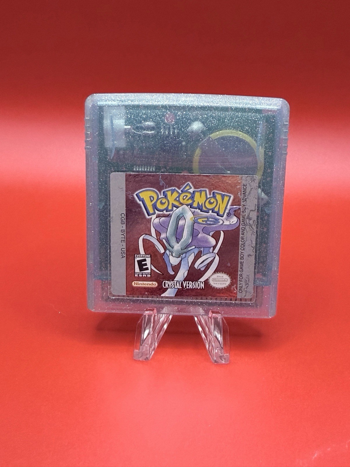 Pokemon Crystal Version (Game Boy Color) Authentic TESTED